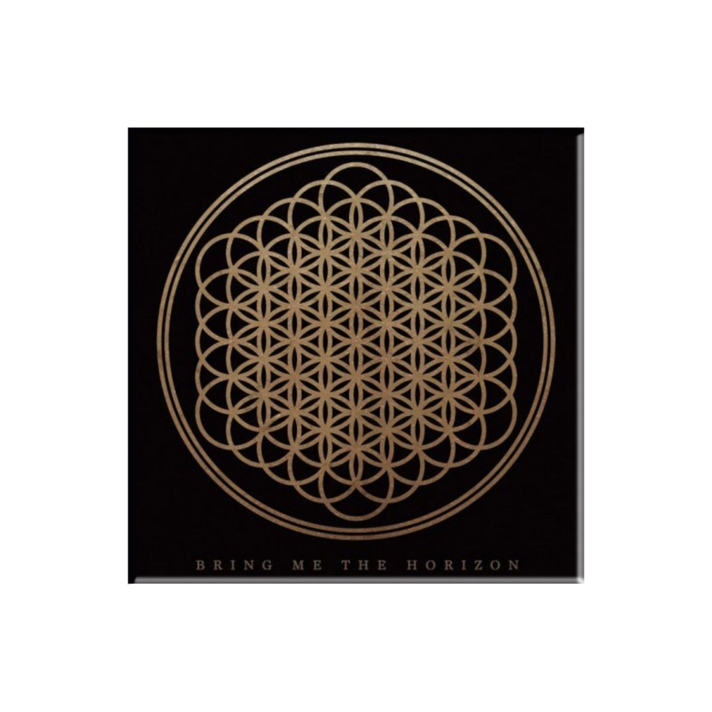 Bring Me The Horizon gift set with boxed Coffee Mug, 2 x Drink Coasters, Drawstring Bag and 5 x button badges