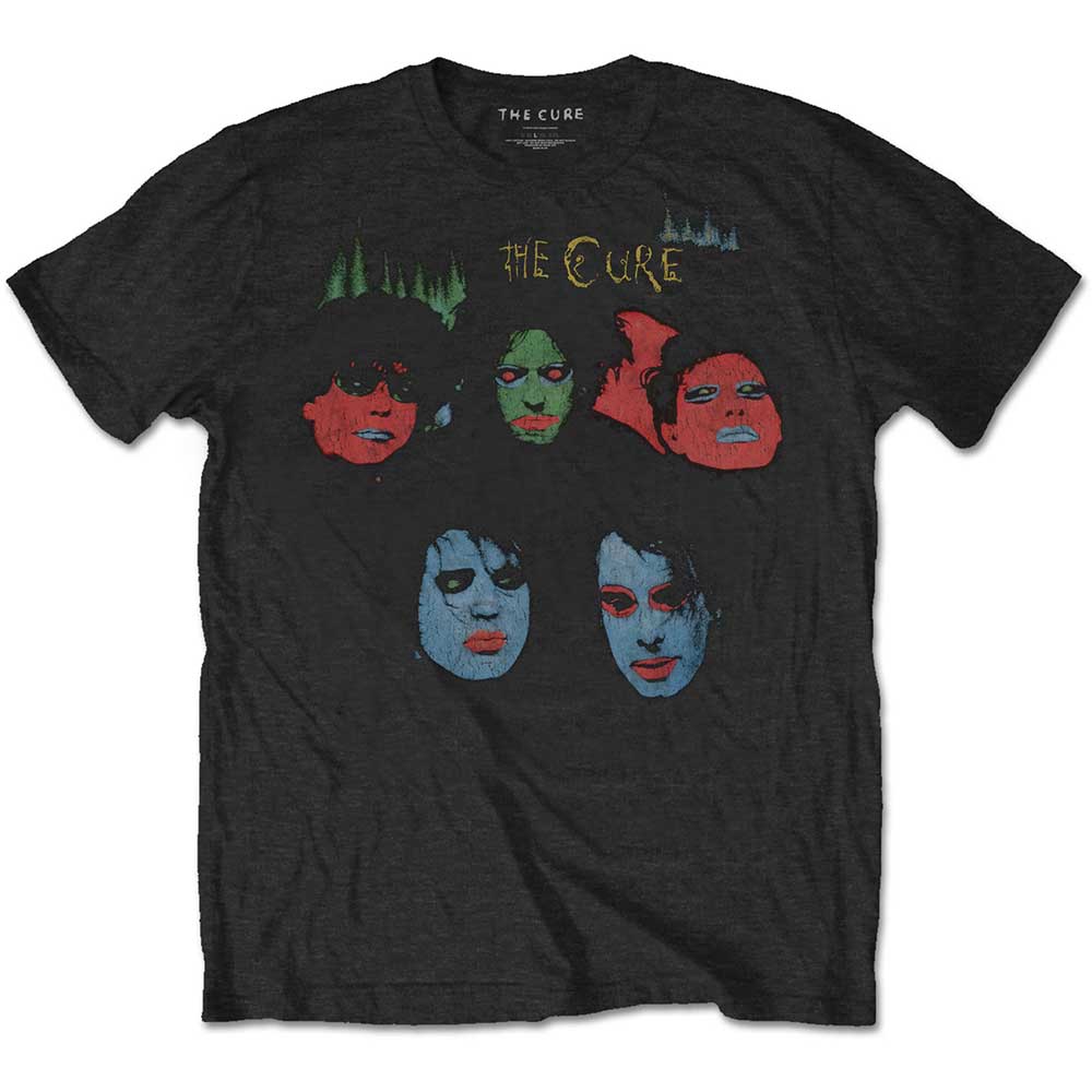 The Cure | Official Band T-shirt | In Between Days (Back Print)