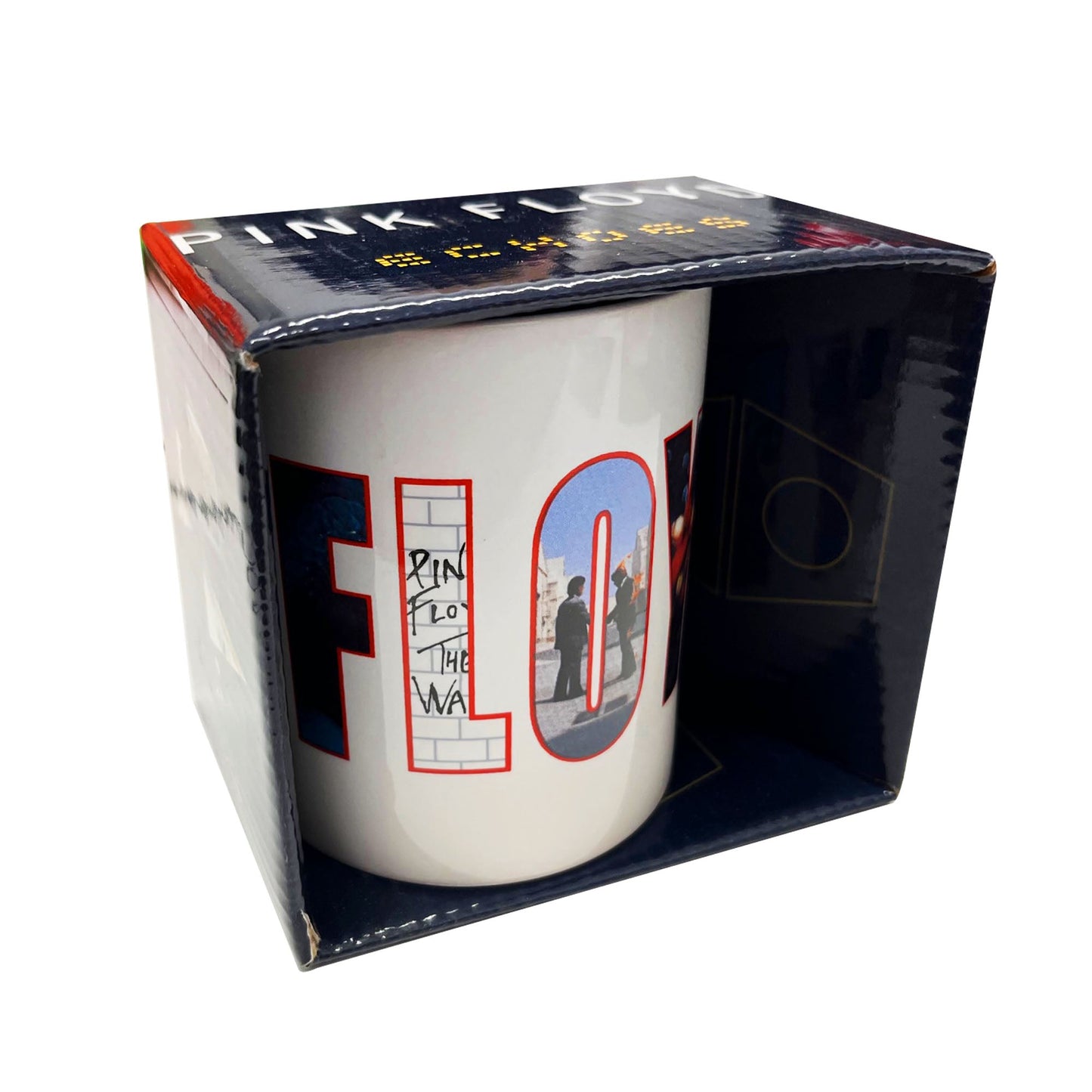 Pink Floyd Gift Set with boxed Coffee Mug, Keychain, 2 x Drinks Coasters, Fridge Magnet, 5 x Button Badges, Pen