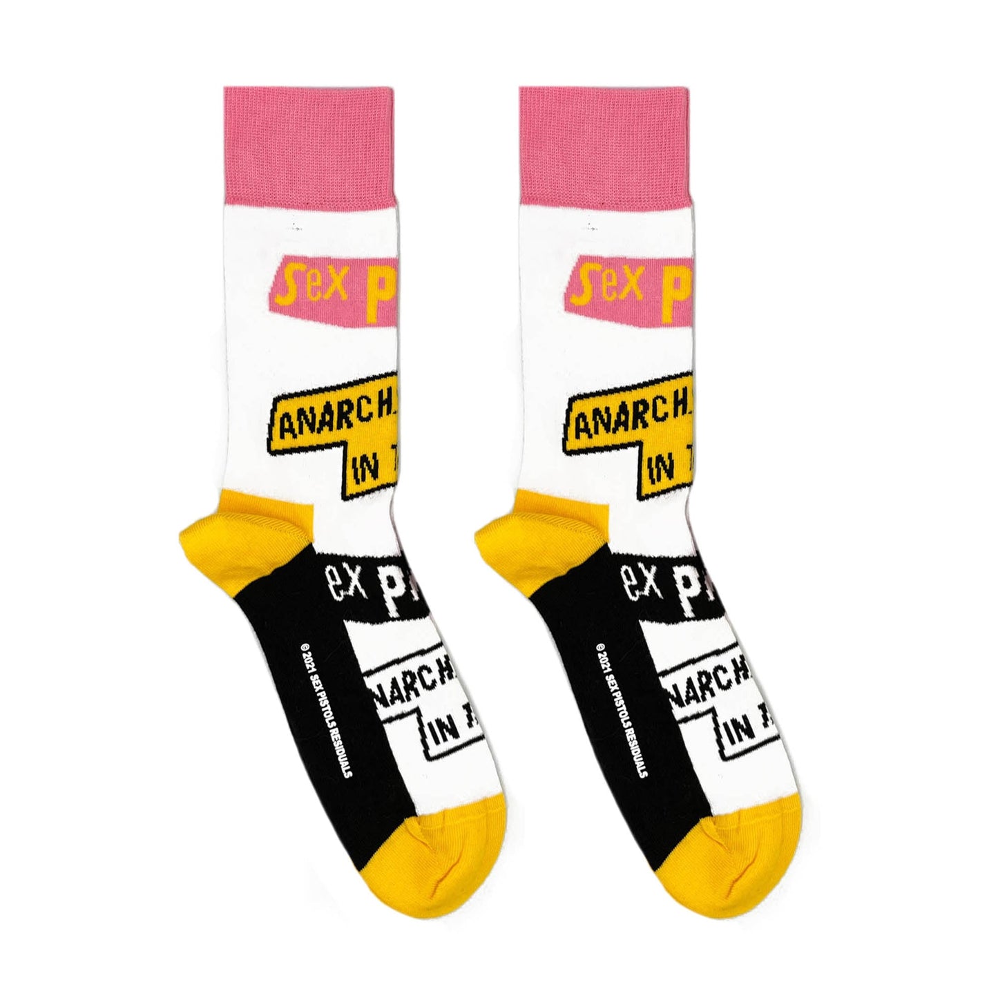 The Sex Pistols Unisex T-Shirt: Never Mind the B…locks Original Album (Wash Collection) & Socks - Gift set