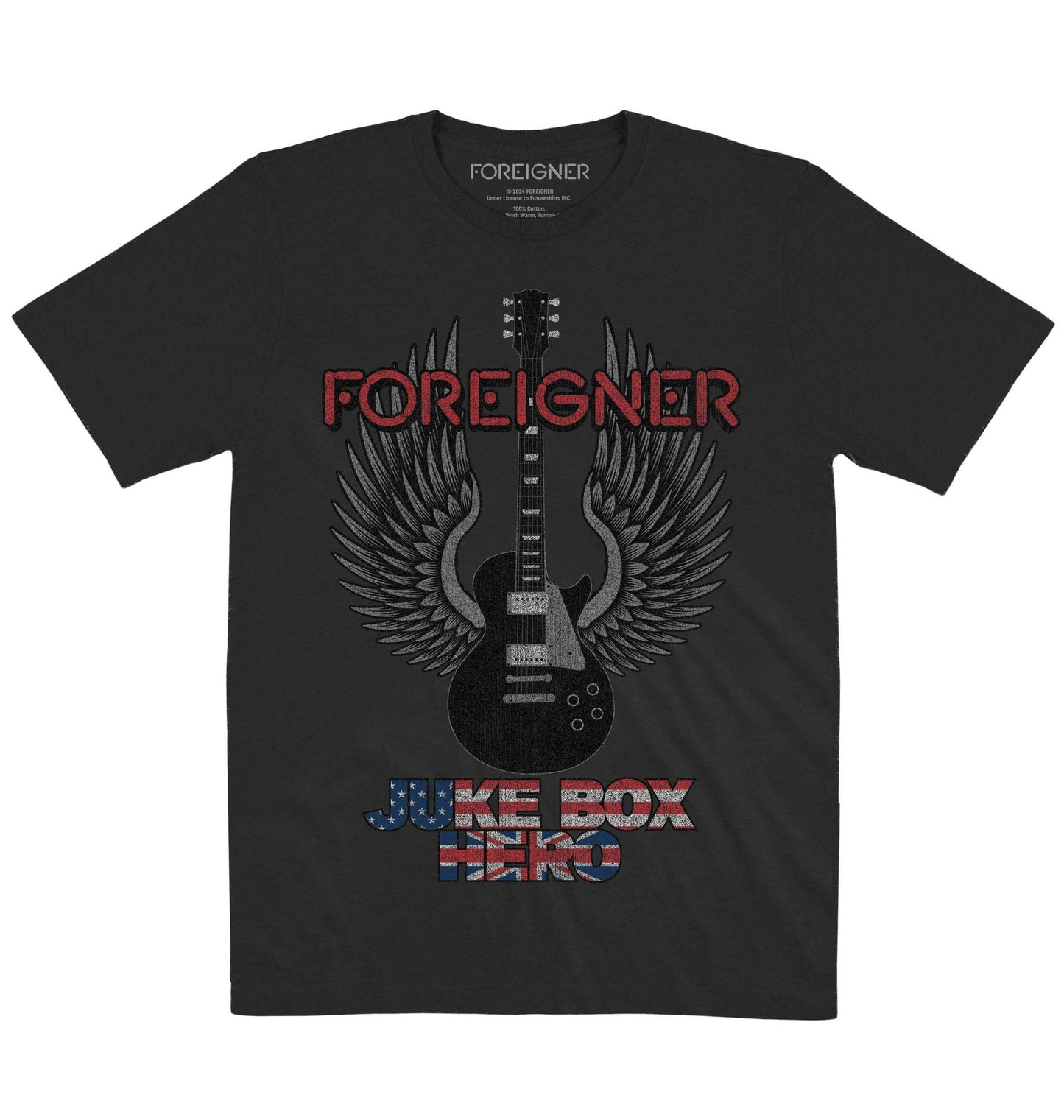 Foreigner | Juke Box Hero | Official Artist T-shirt