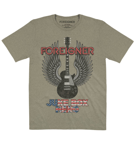 Foreigner | Juke Box Hero | Official Artist T-shirt