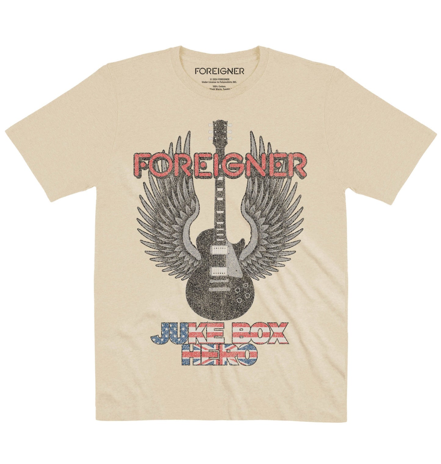 Foreigner | Juke Box Hero | Official Artist T-shirt
