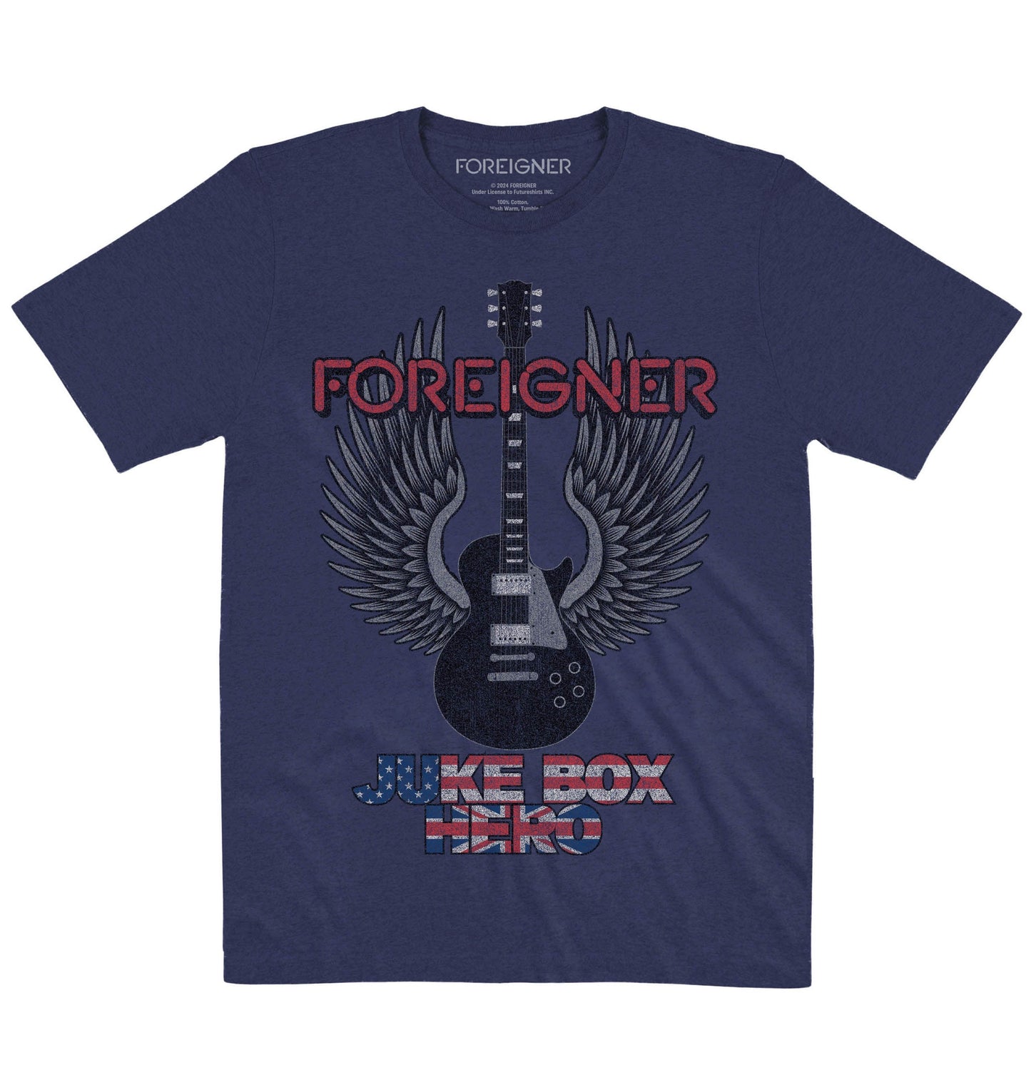 Foreigner | Juke Box Hero | Official Artist T-shirt