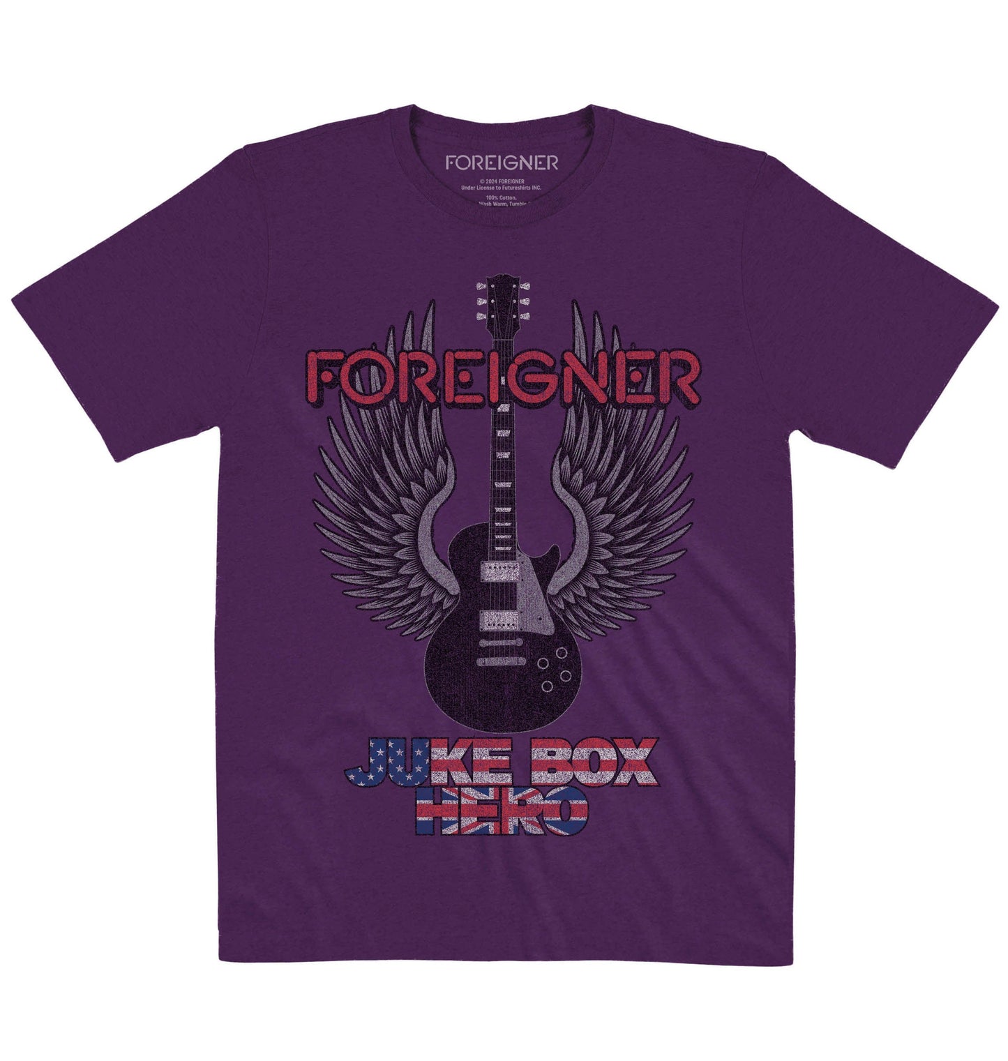 Foreigner | Juke Box Hero | Official Artist T-shirt