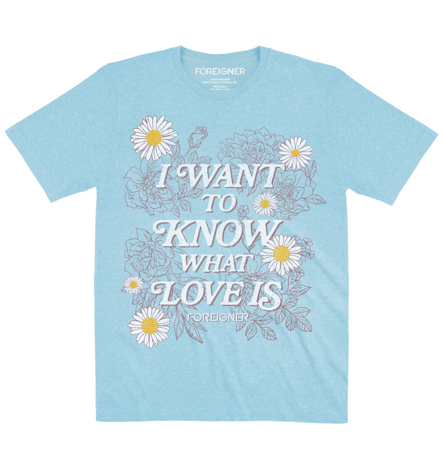 Foreigner | Love Is | Official Artist T-shirt