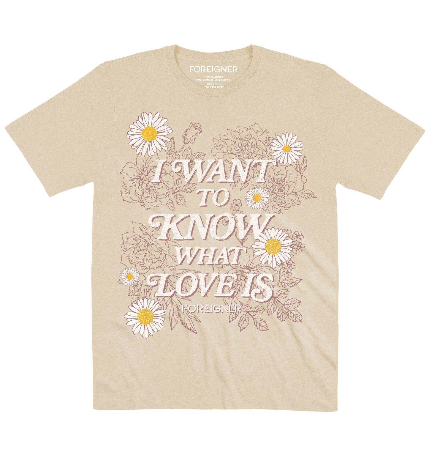 Foreigner | Love Is | Official Artist T-shirt