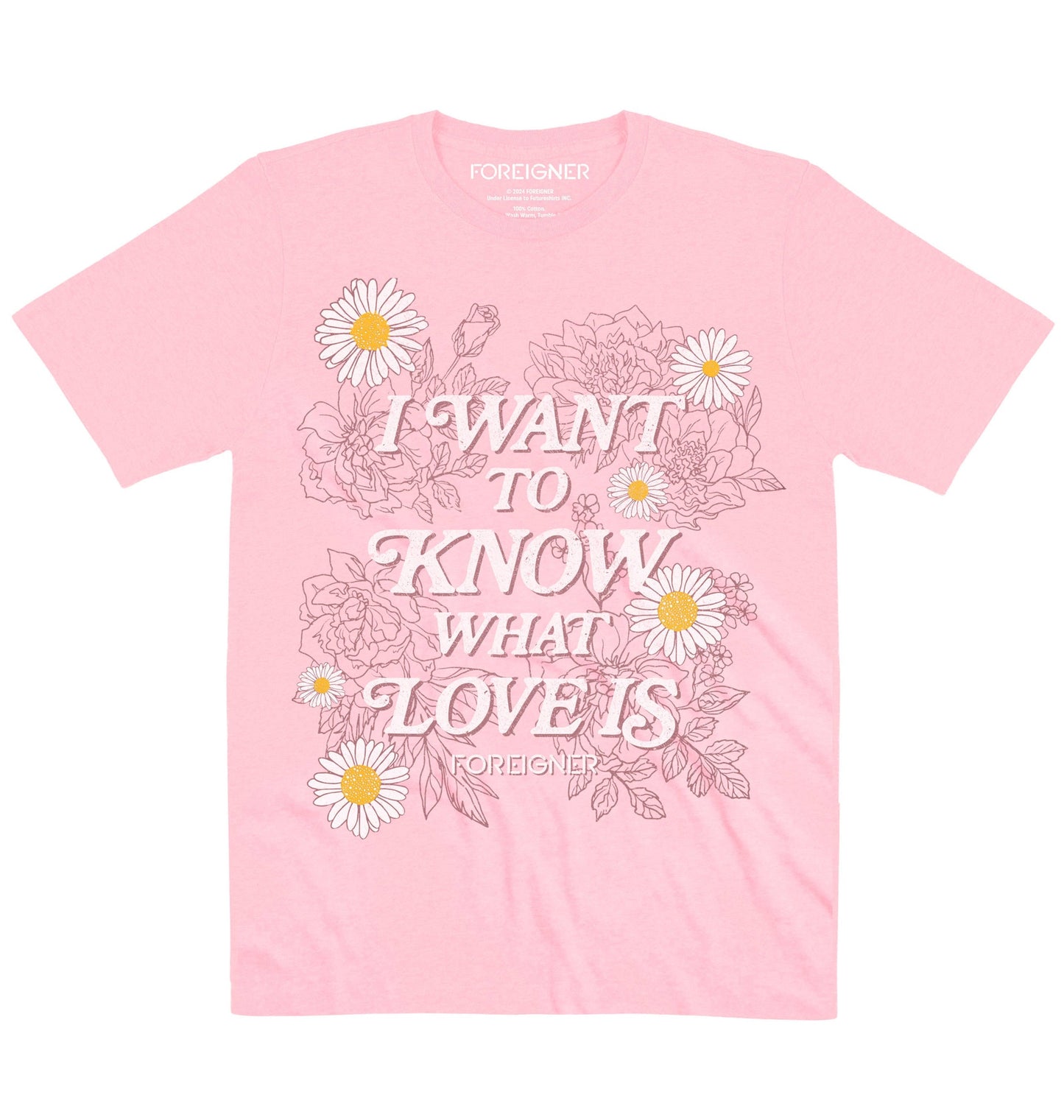 Foreigner | Love Is | Official Artist T-shirt