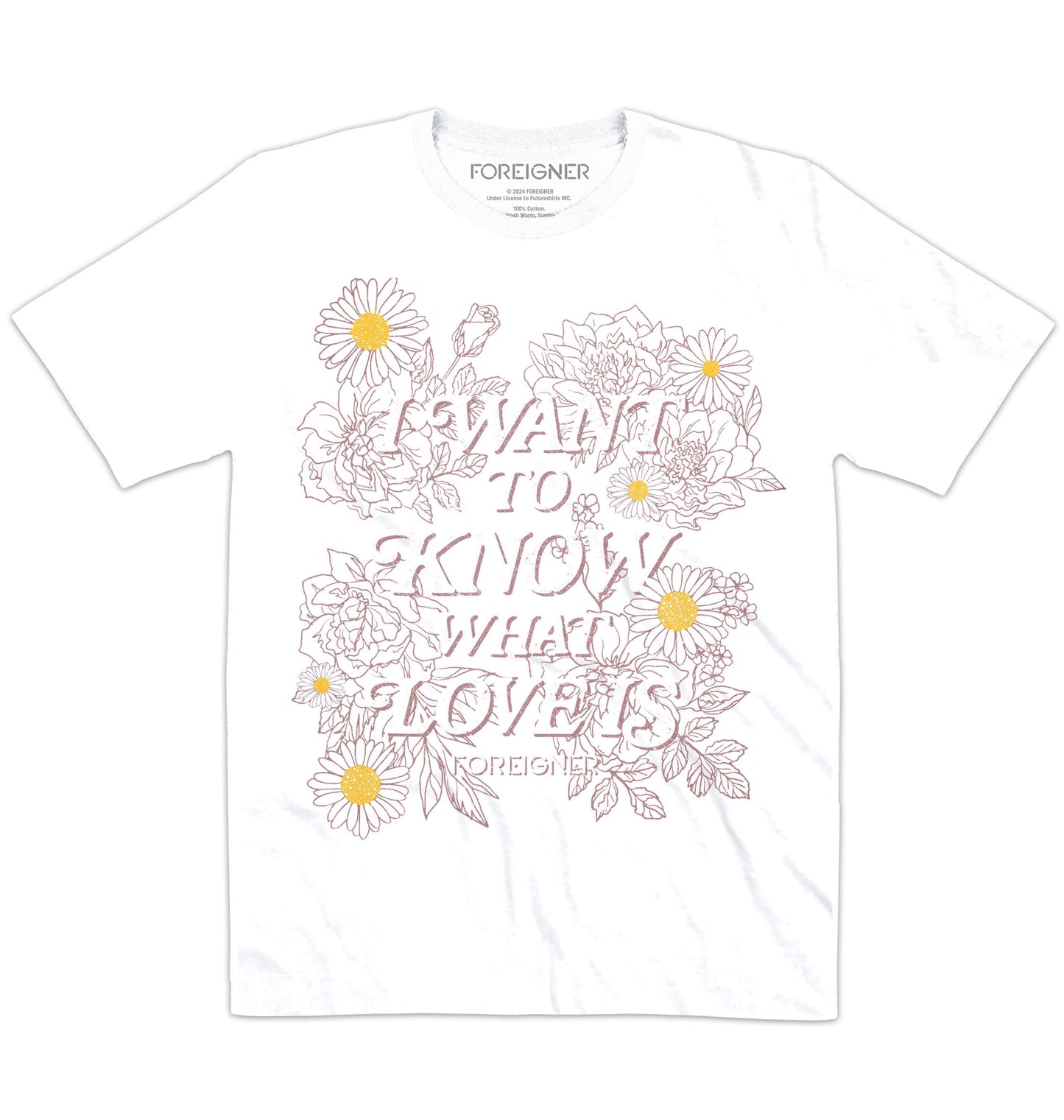 Foreigner | Love Is | Official Artist T-shirt