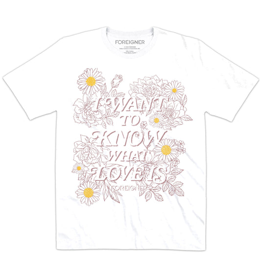 Foreigner | Love Is | Official Artist T-shirt