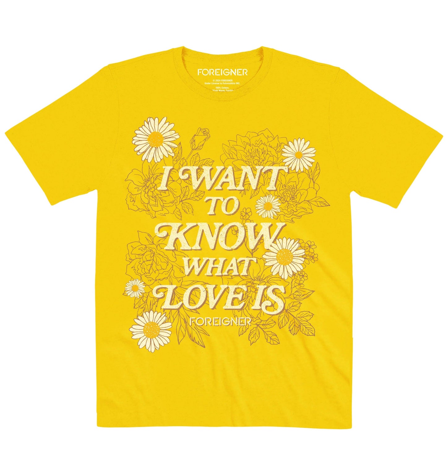 Foreigner | Love Is | Official Artist T-shirt