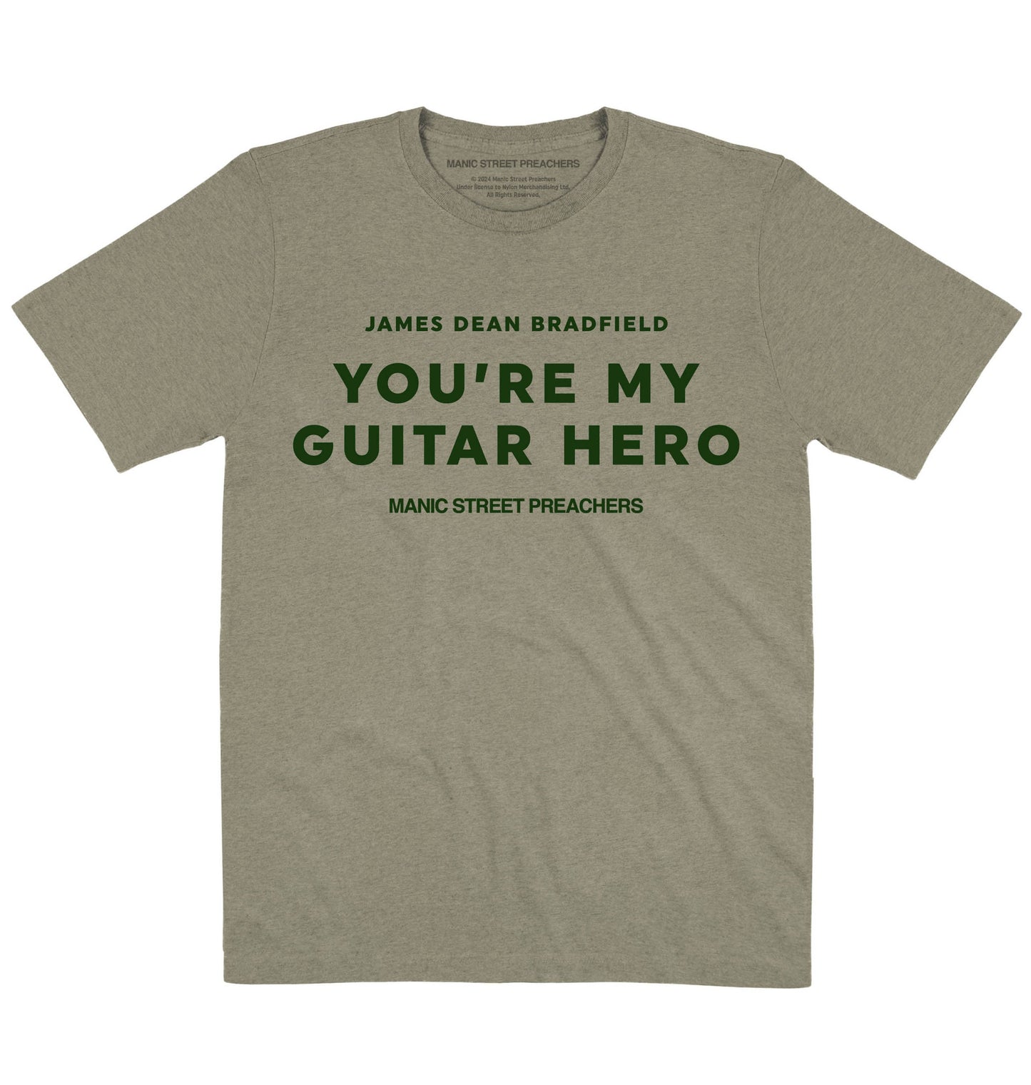 Manic Street Preachers | Guitar Hero | Official Artist T-shirt