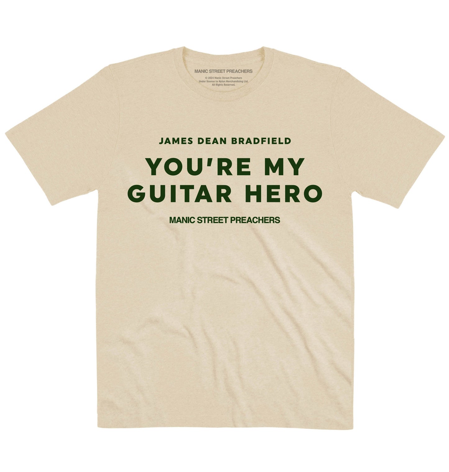 Manic Street Preachers | Guitar Hero | Official Artist T-shirt