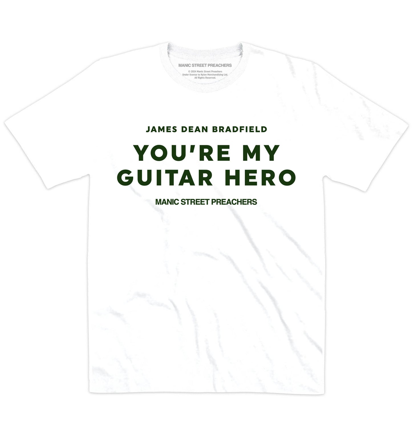 Manic Street Preachers | Guitar Hero | Official Artist T-shirt