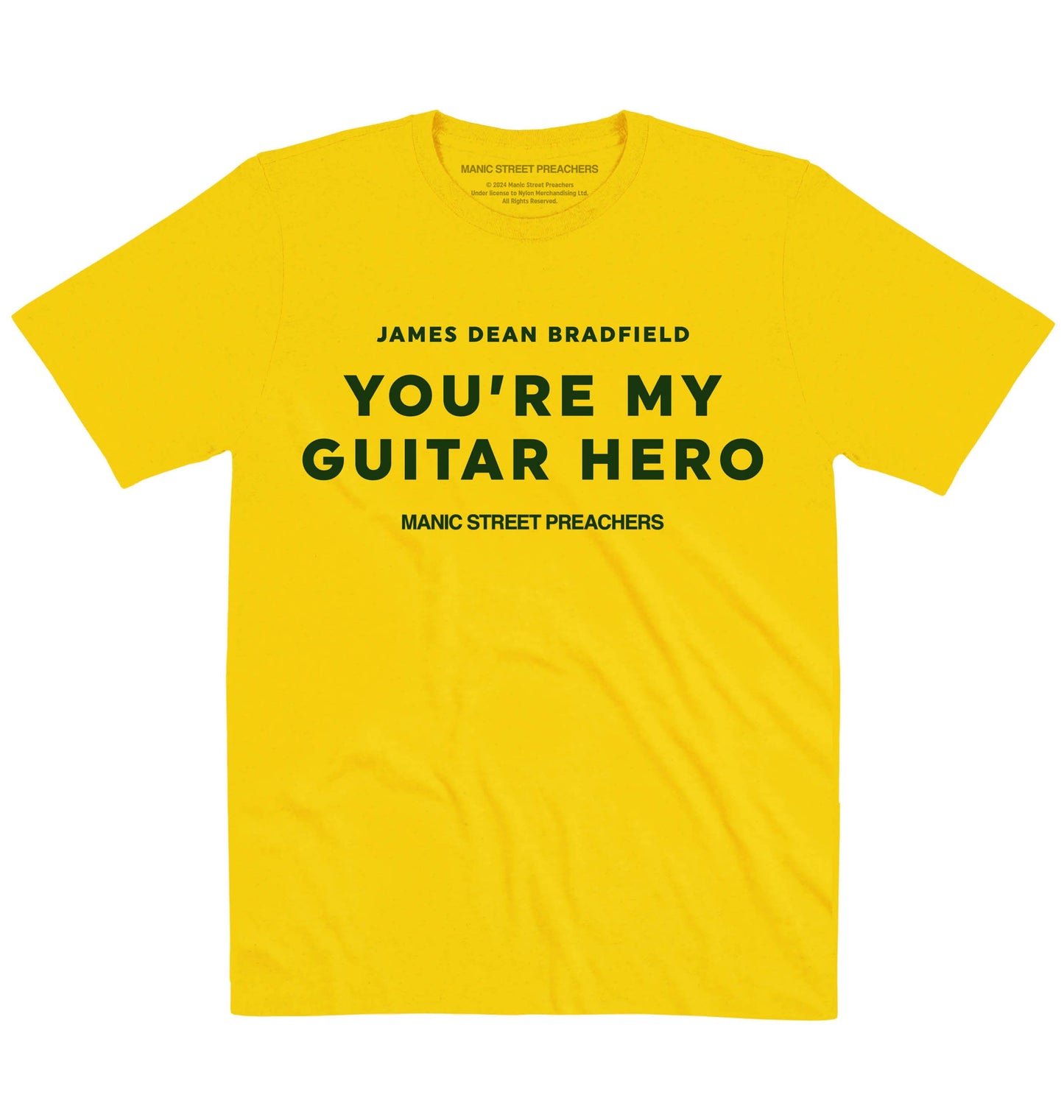 Manic Street Preachers | Guitar Hero | Official Artist T-shirt
