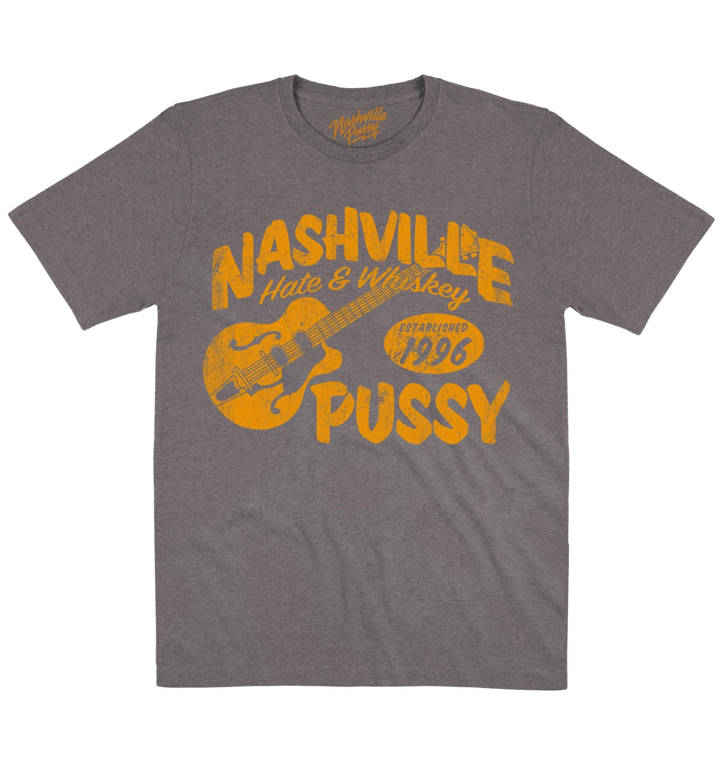 Nashville Pussy | Hate & Whiskey | Official Artist T-shirt
