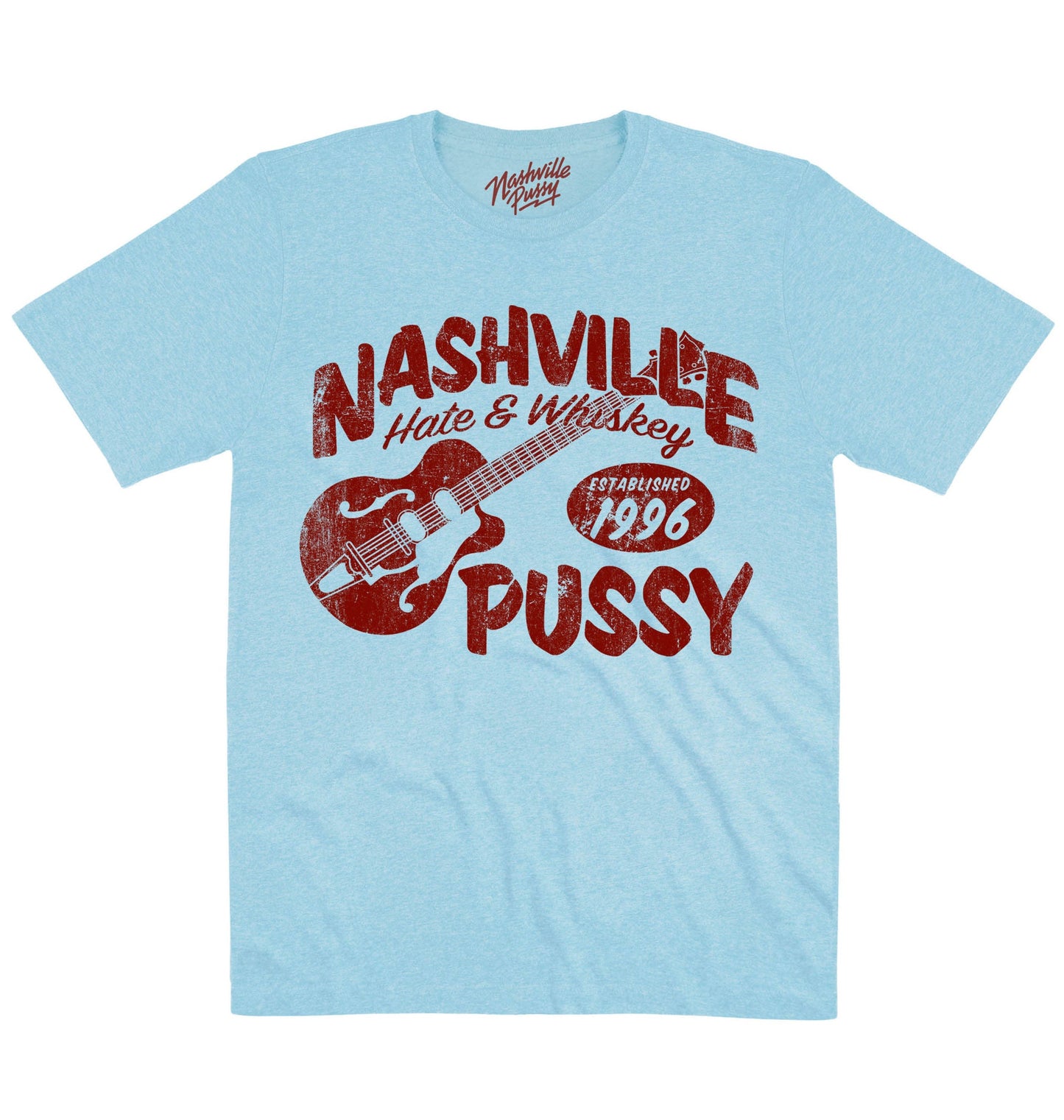 Nashville Pussy | Hate & Whiskey 1966 | Official Artist T-shirt