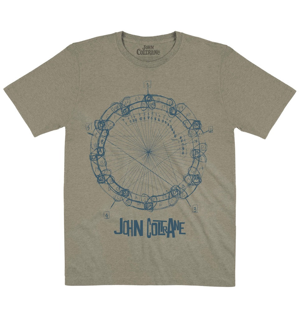 John Coltrane | Circles | Official Artist T-shirt