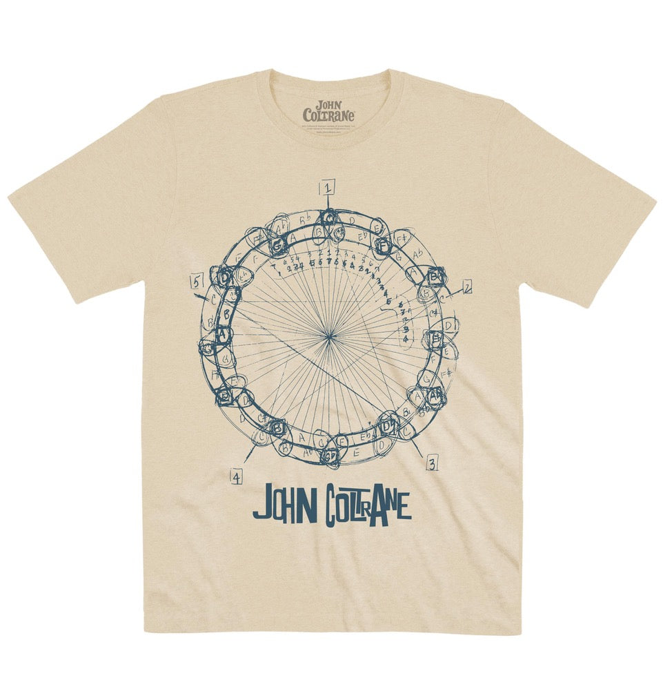 John Coltrane | Circles | Official Artist T-shirt