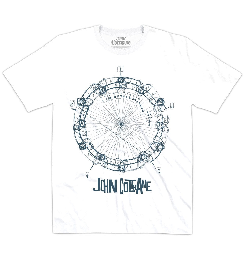 John Coltrane | Circles | Official Artist T-shirt