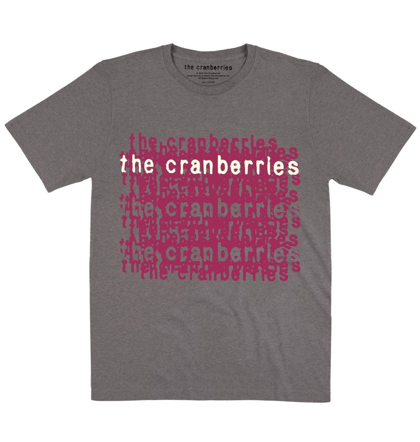 The Cranberries | Logo Repeat | Official Artist T-shirt