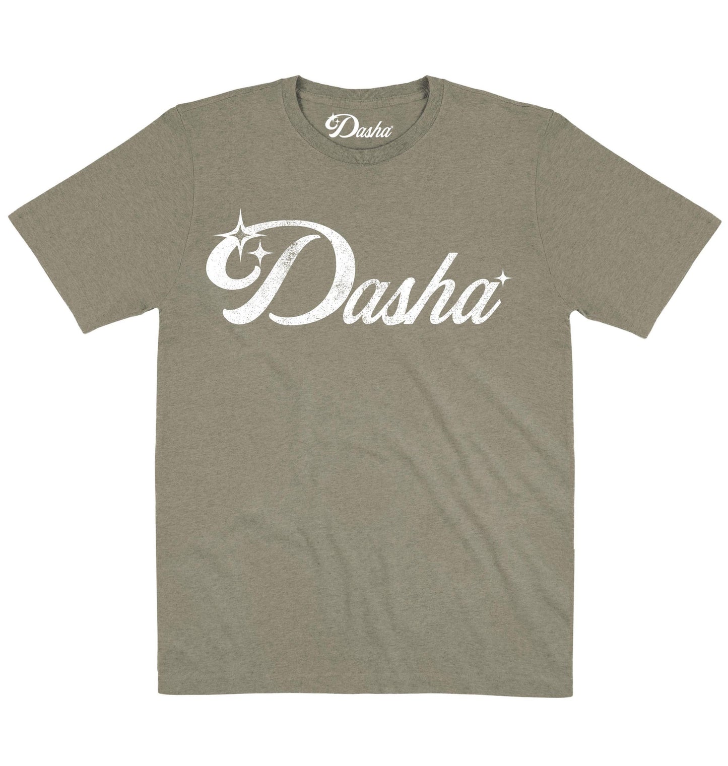 Dasha | Logo White | Official Artist T-shirt