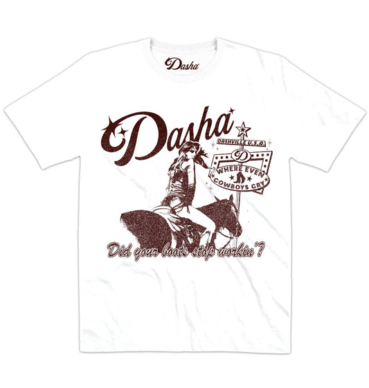 Dasha | Did Your Boots Stop Workin’ | Official Artist T-shirt