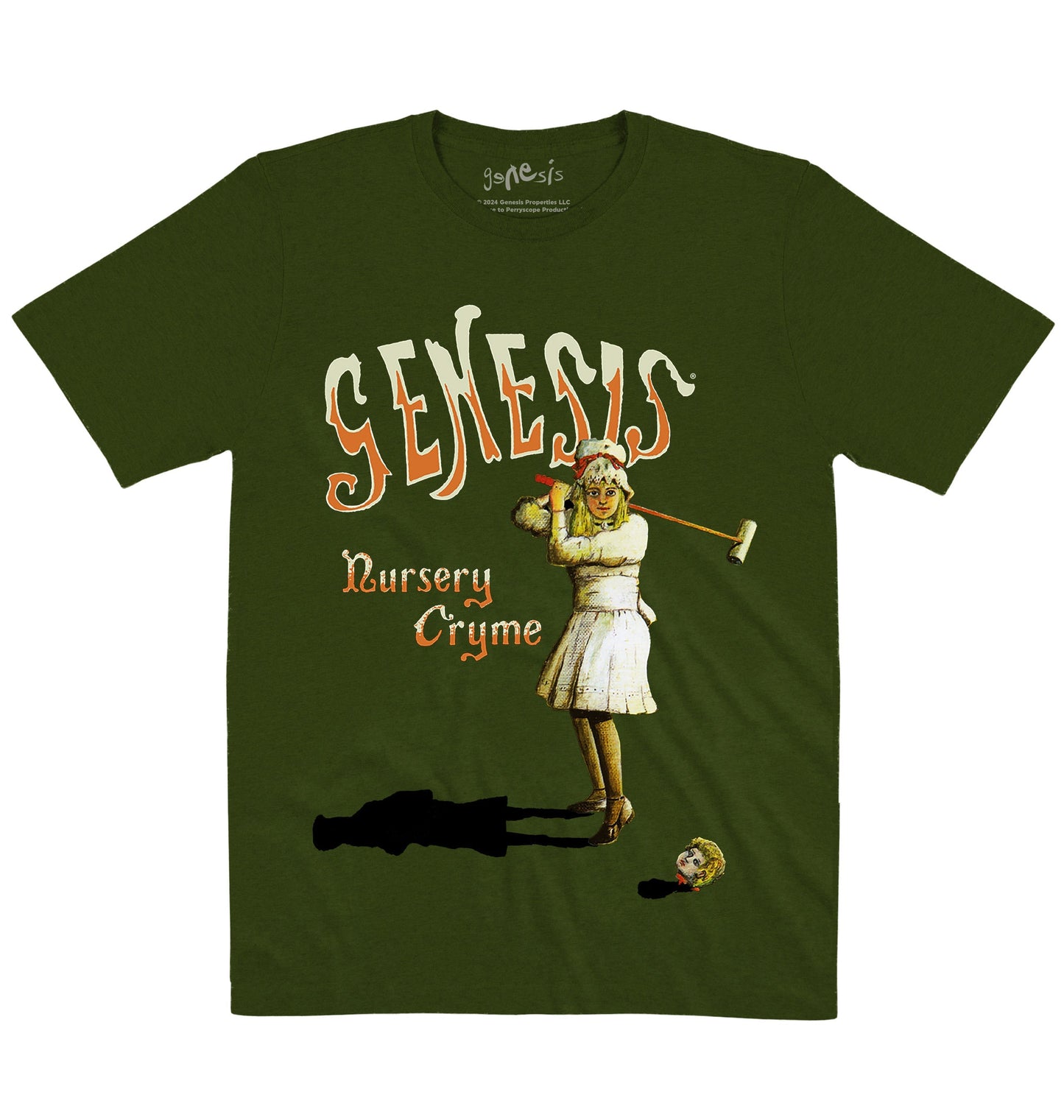 Genesis | Nursery Crime | Official Artist T-shirt