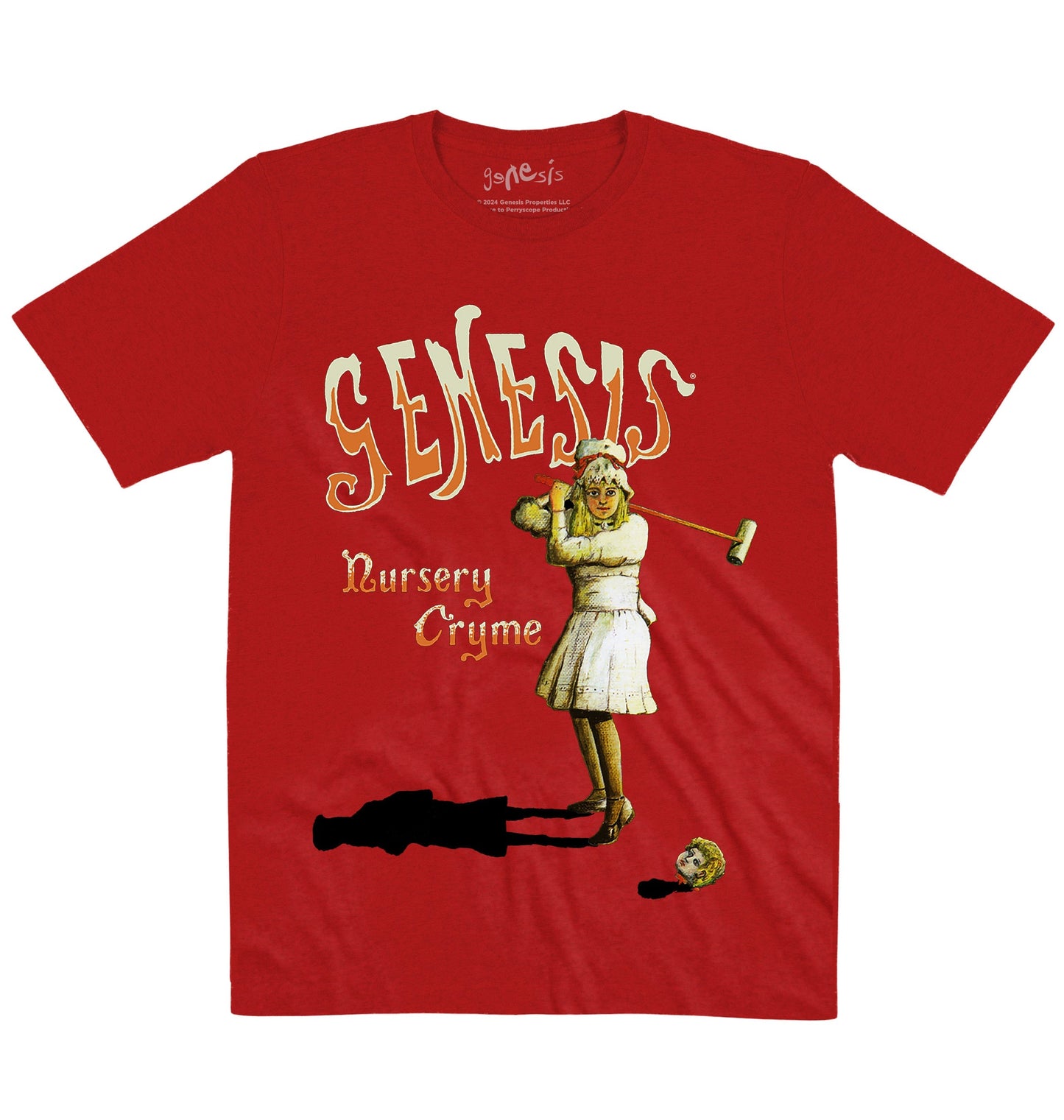 Genesis | Nursery Crime | Official Artist T-shirt