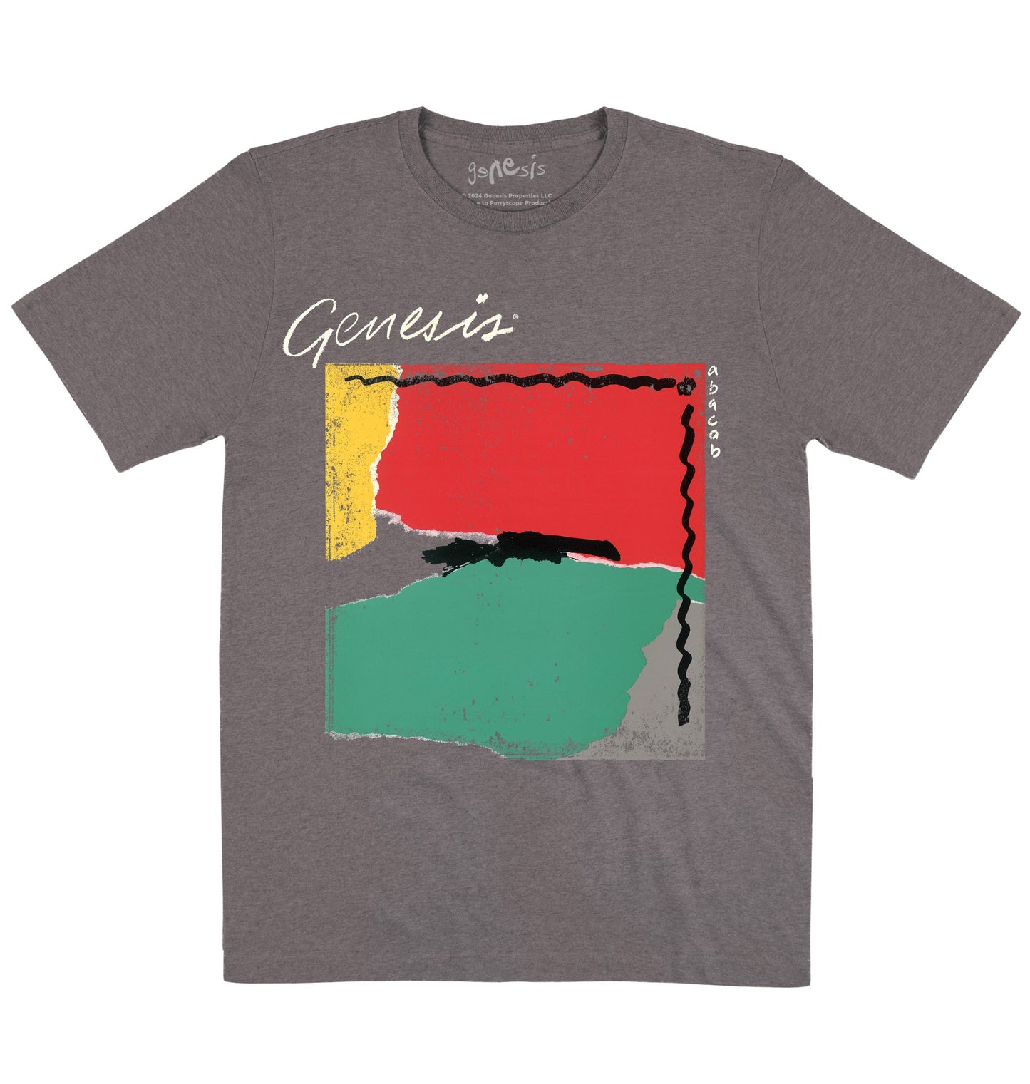 Genesis | Abacab Distressed | Official Artist T-Shirt