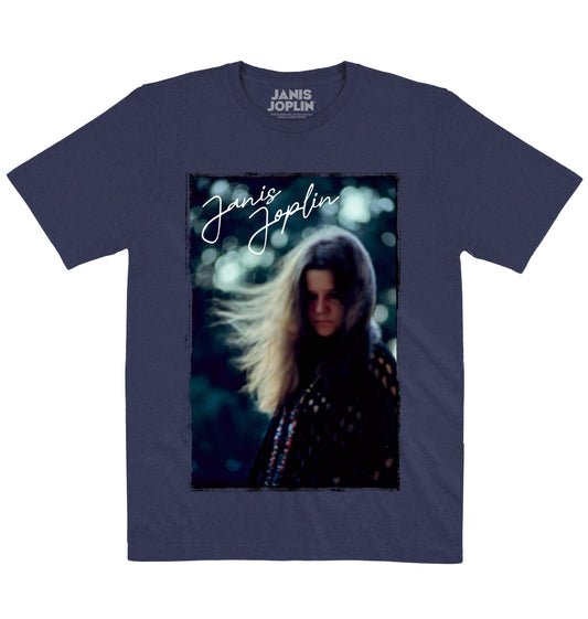 Janis Joplin | Photo Portrait | Official Artist T-shirt
