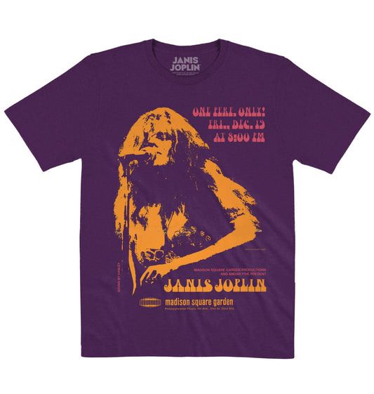 Janis Joplin | Madison Square Garden | Official Artist T-shirt