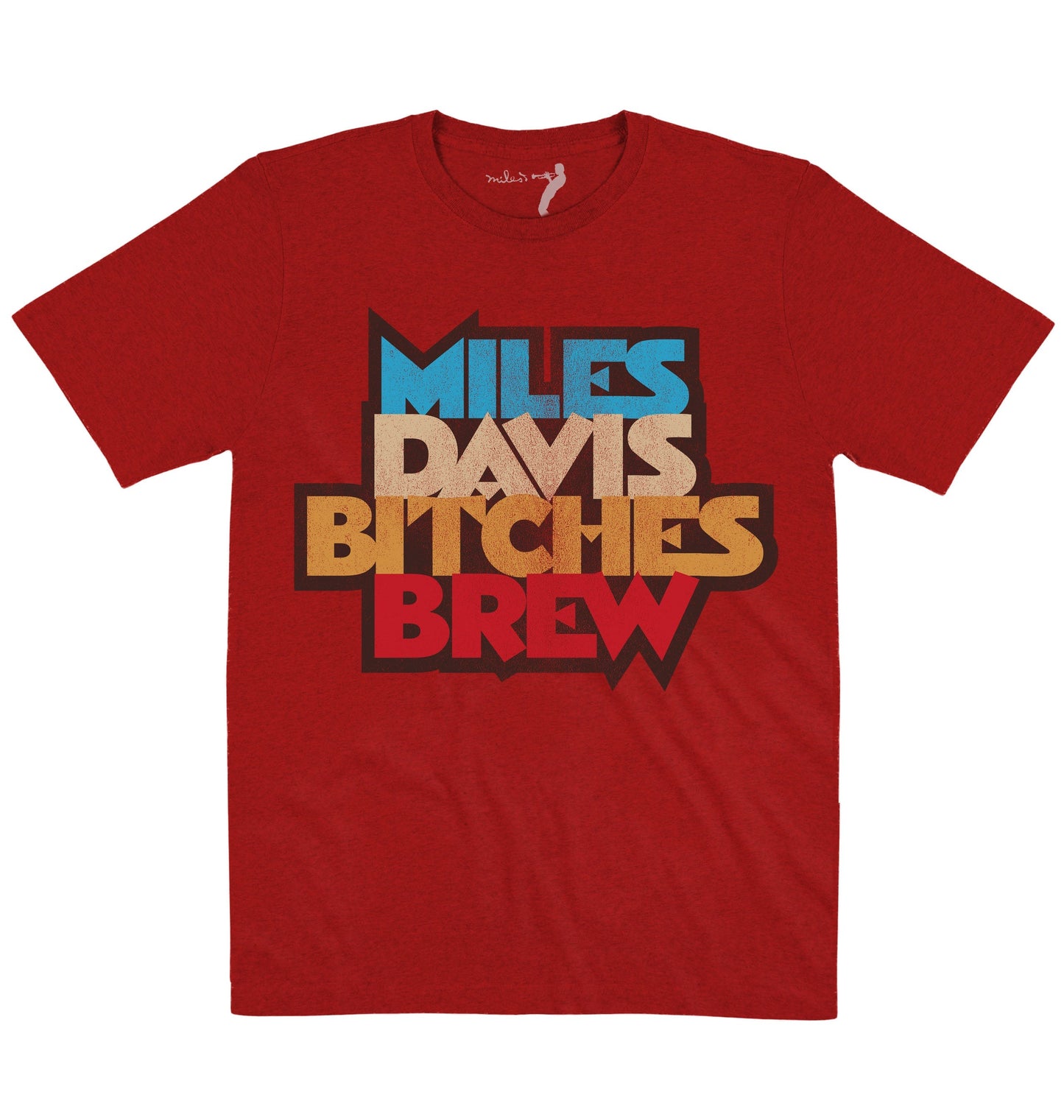 Miles Davis | Bitches Brew Textured | Official Artist T-shirt