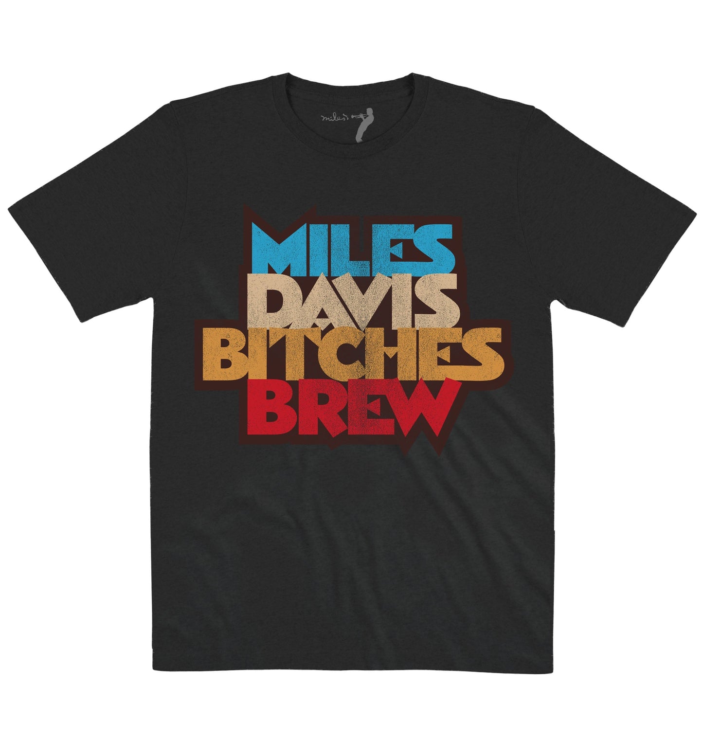 Miles Davis | Bitches Brew Textured | Official Artist T-shirt