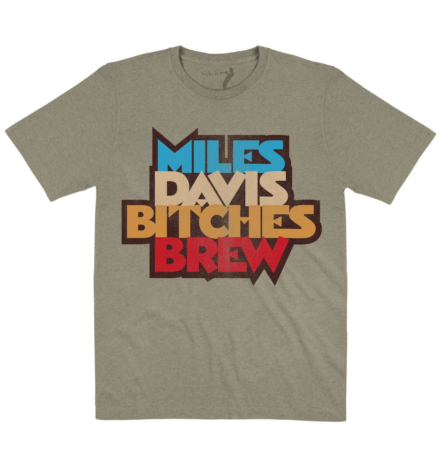 Miles Davis | Bitches Brew Textured | Official Artist T-shirt