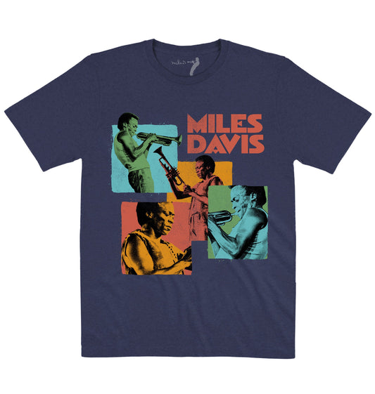 Miles Davis | Squares Red | Official Artist T-shirt
