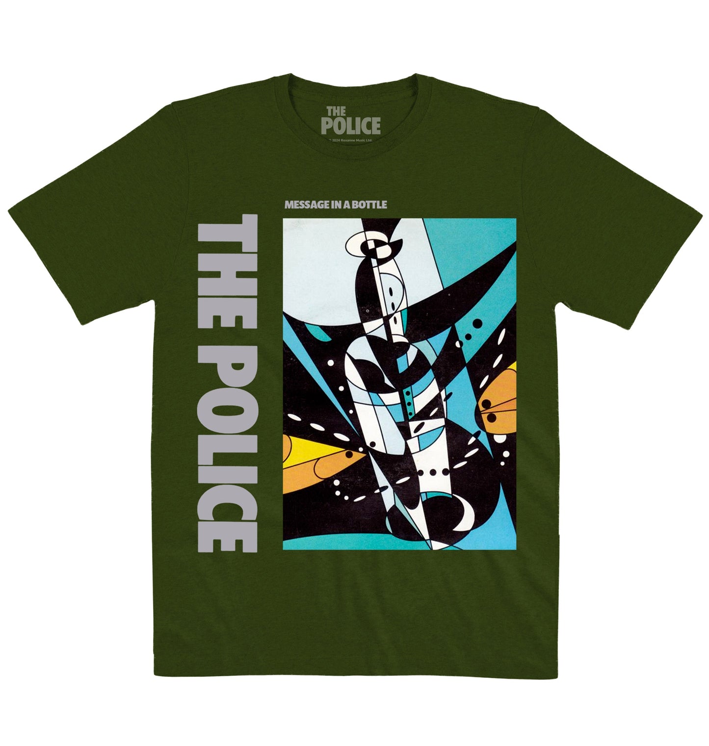 The Police | Message In a Bottle | Official Artist T-shirt