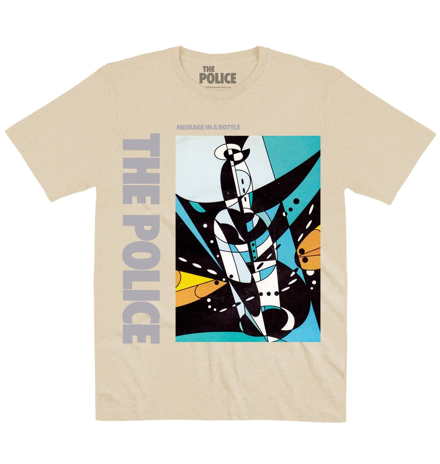 The Police | Message In a Bottle | Official Artist T-shirt