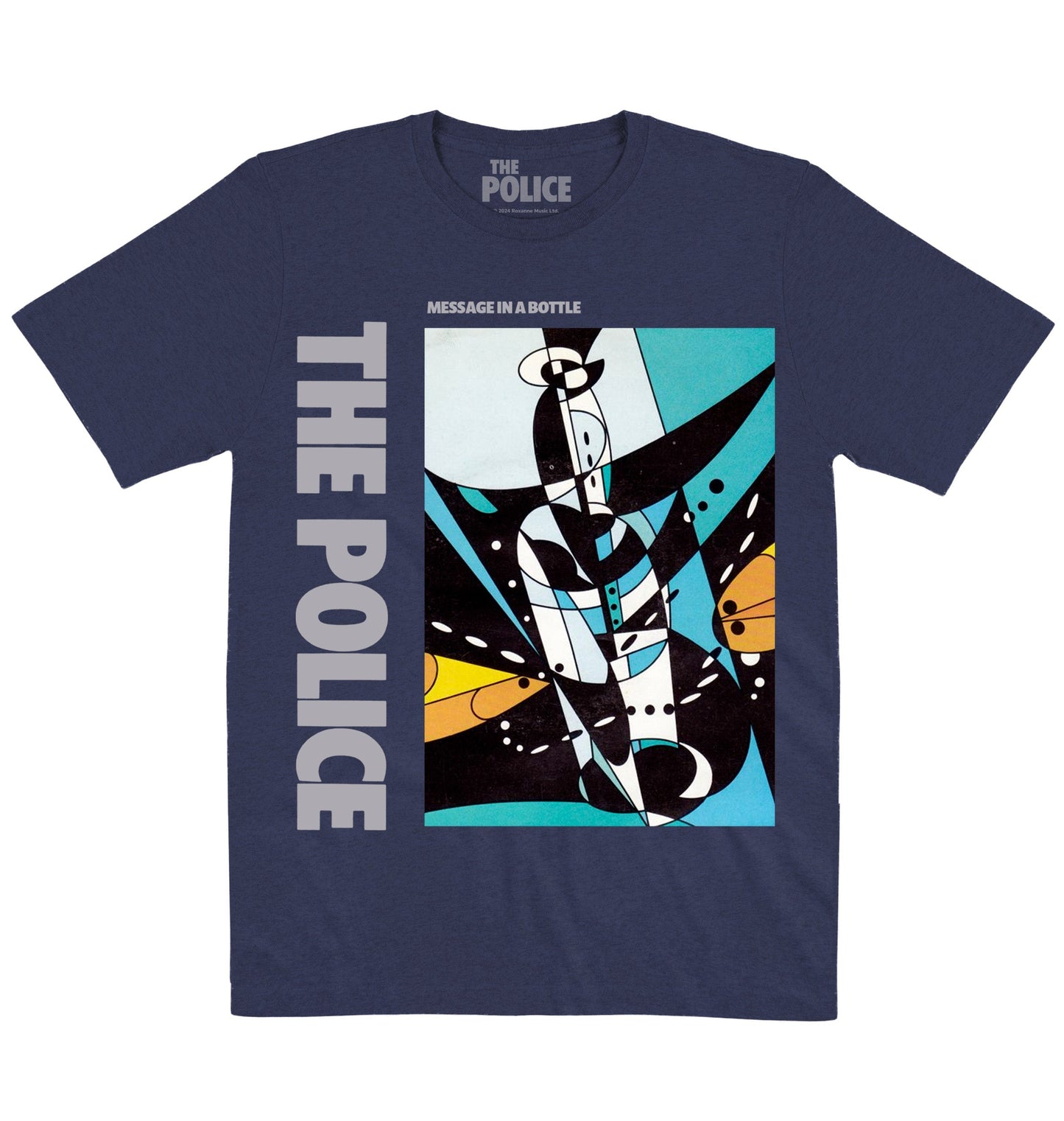 The Police | Message In a Bottle | Official Artist T-shirt