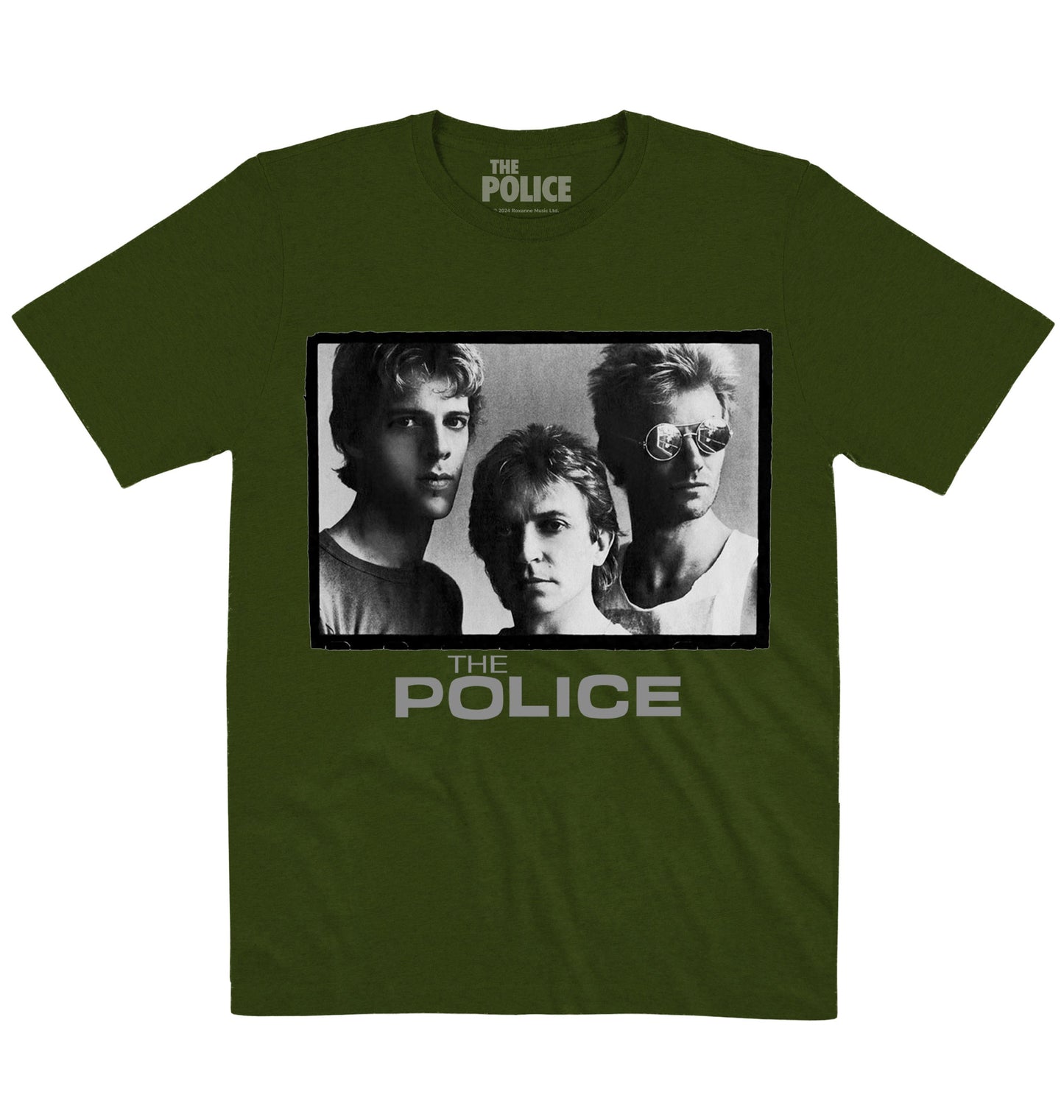 The Police | Young Photo | Official Artist T-shirt