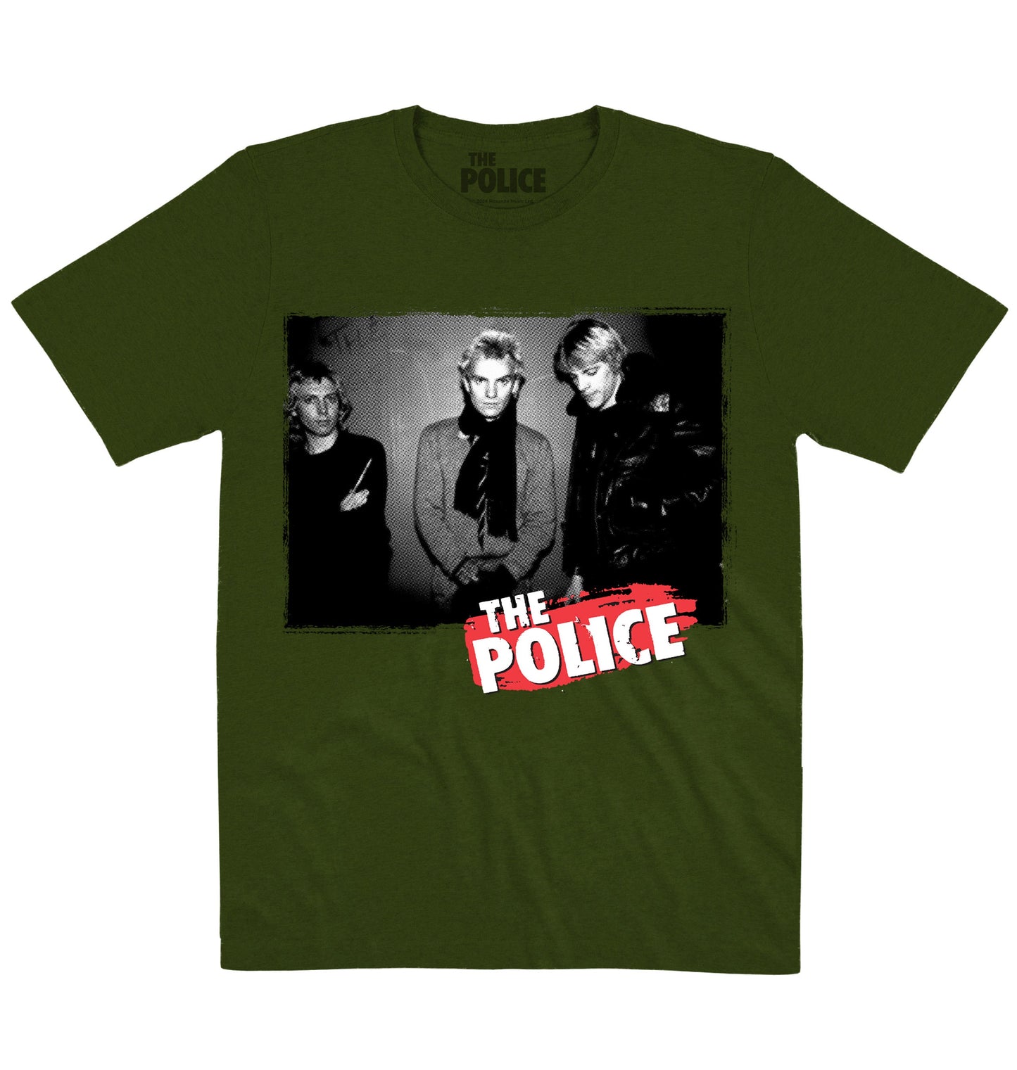 The Police | Wall Photo | Official Artist T-shirt