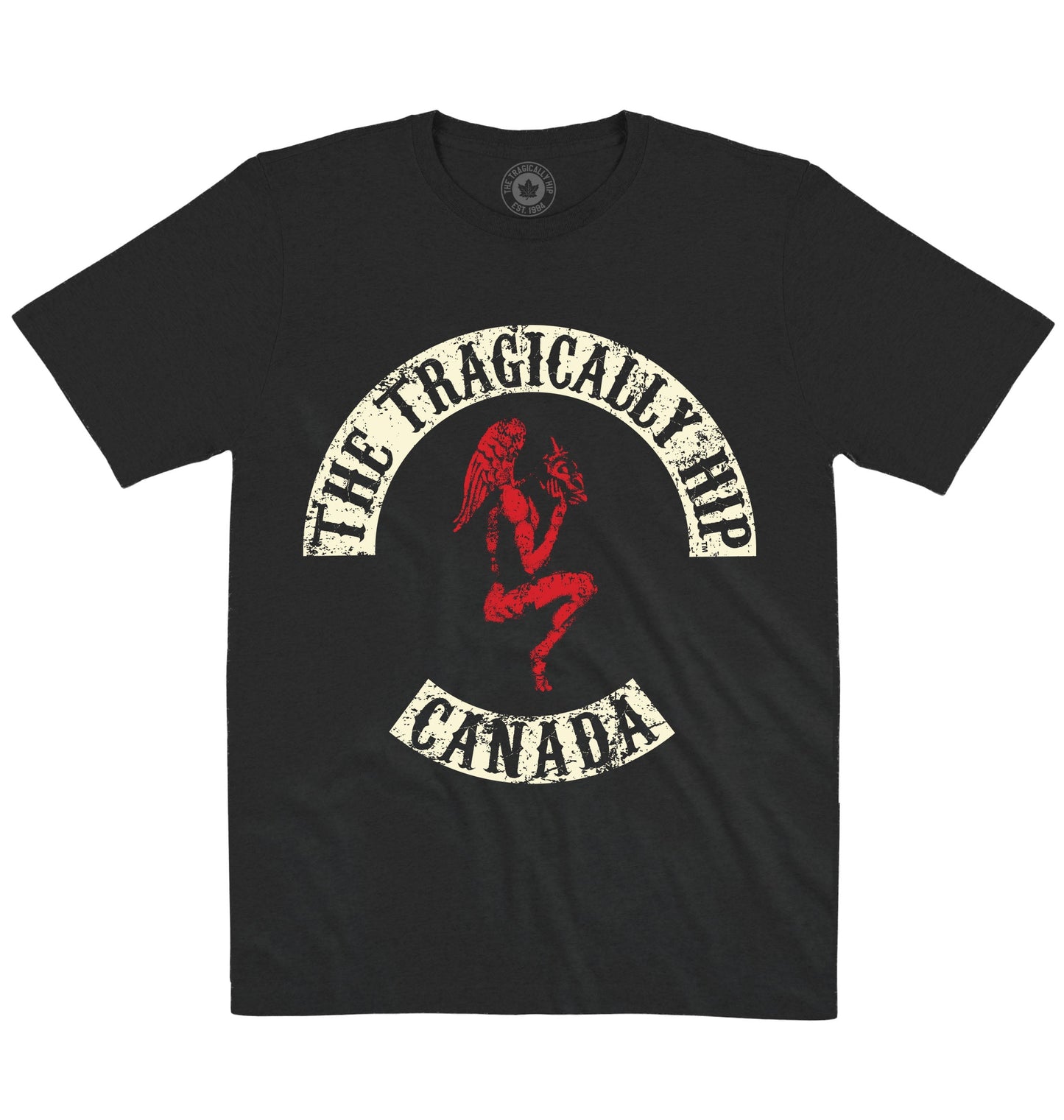 The Tragically Hip | Hip Biker Logo | Official Artist T-shirt