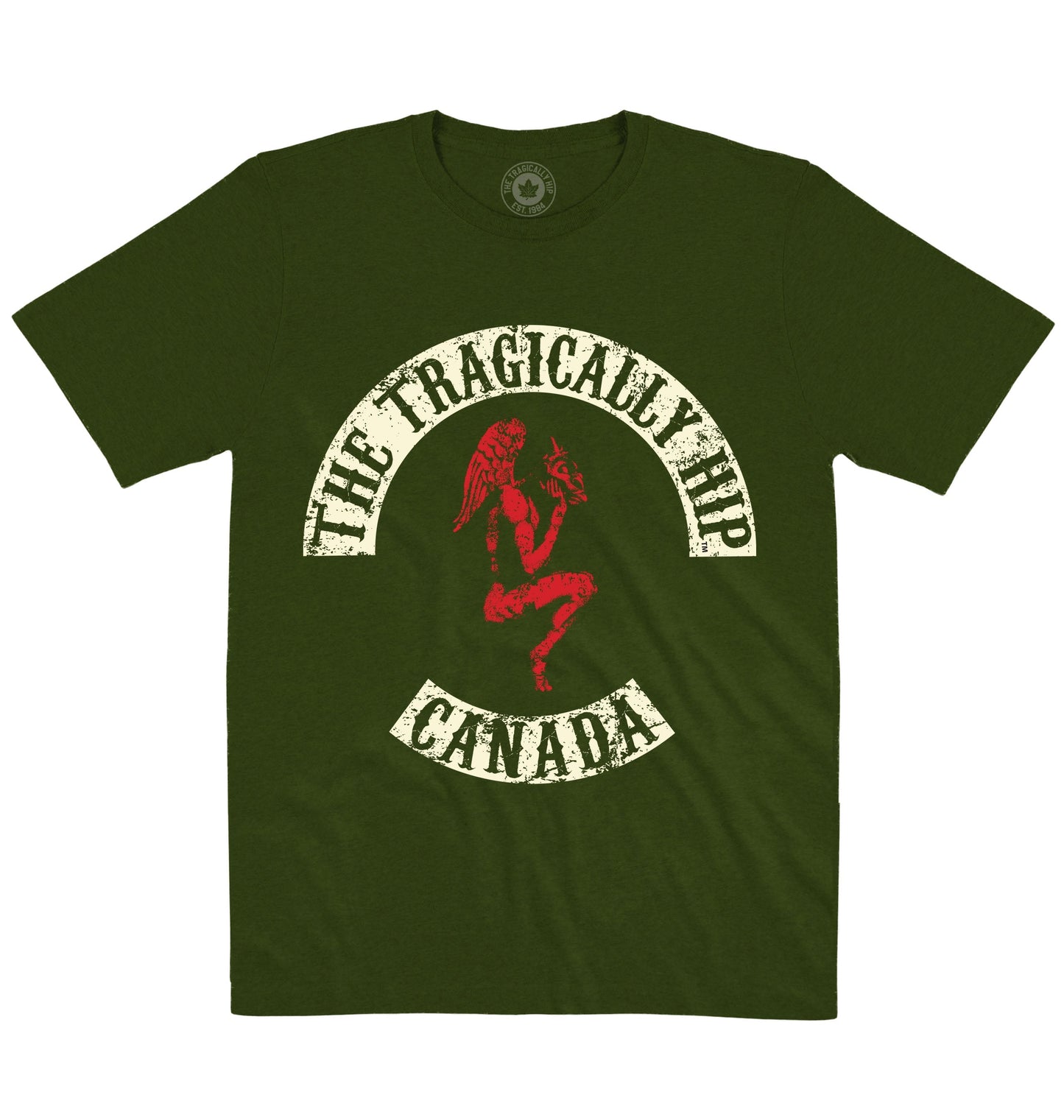 The Tragically Hip | Hip Biker Logo | Official Artist T-shirt
