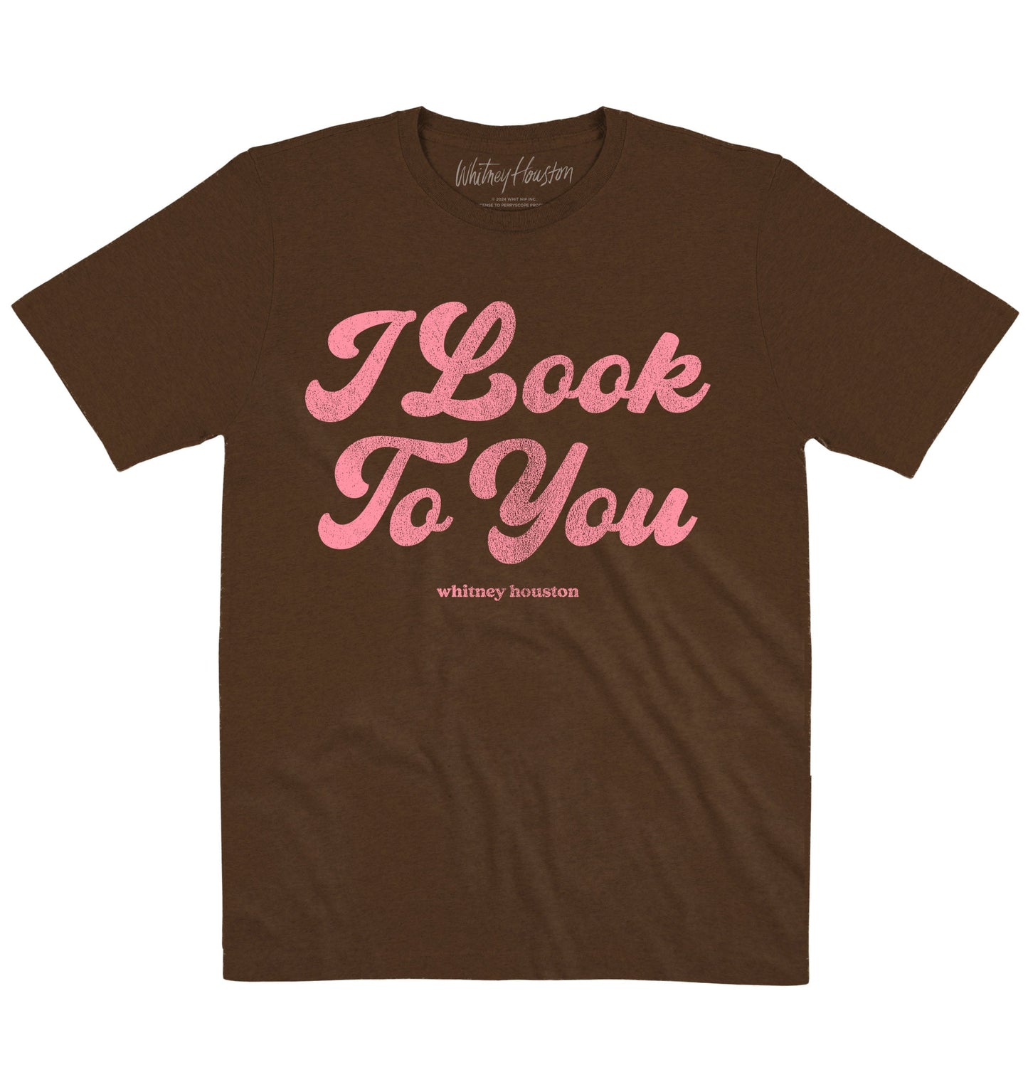 Whitney Houston | I Look To You | Official Artist T-shirt