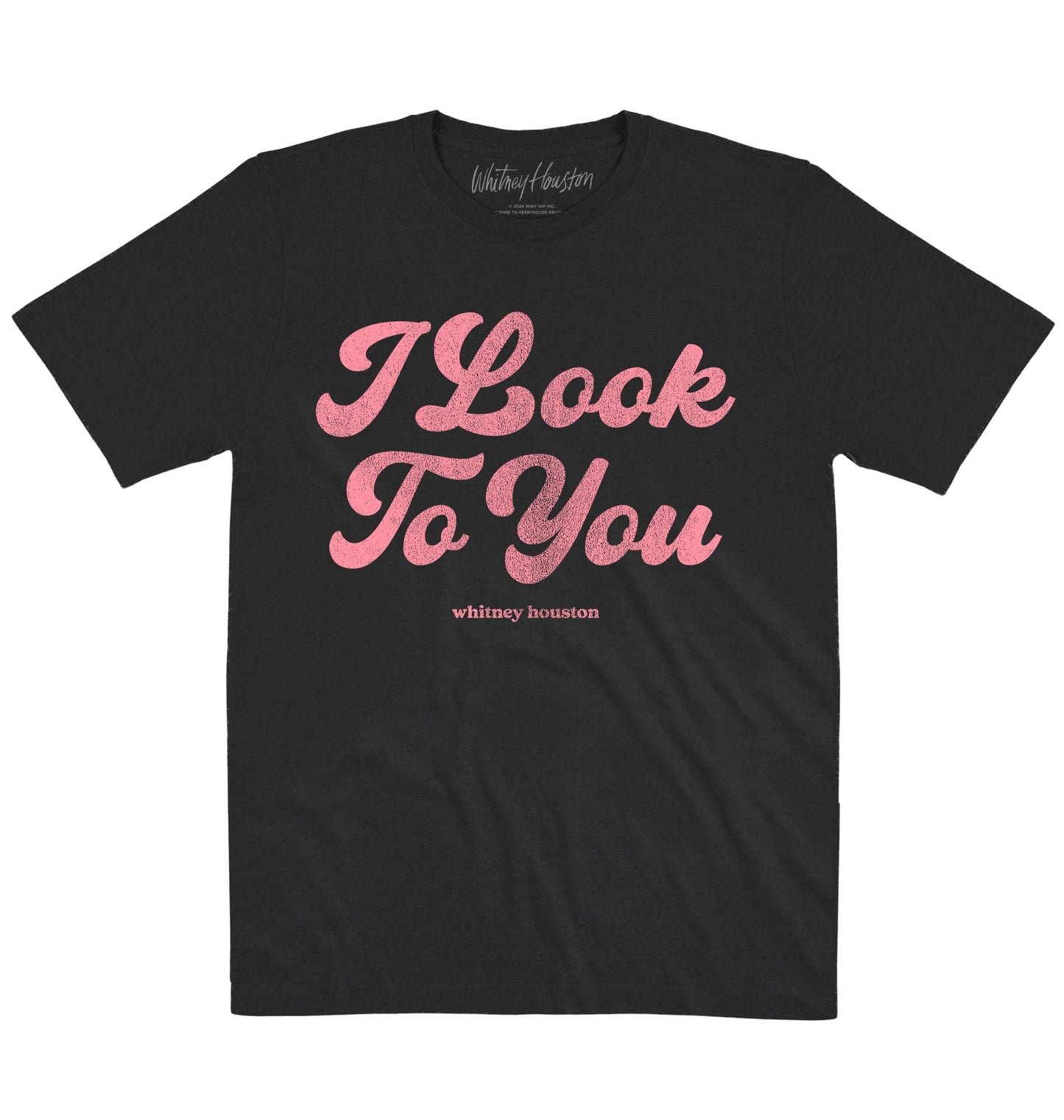 Whitney Houston | I Look To You | Official Artist T-shirt