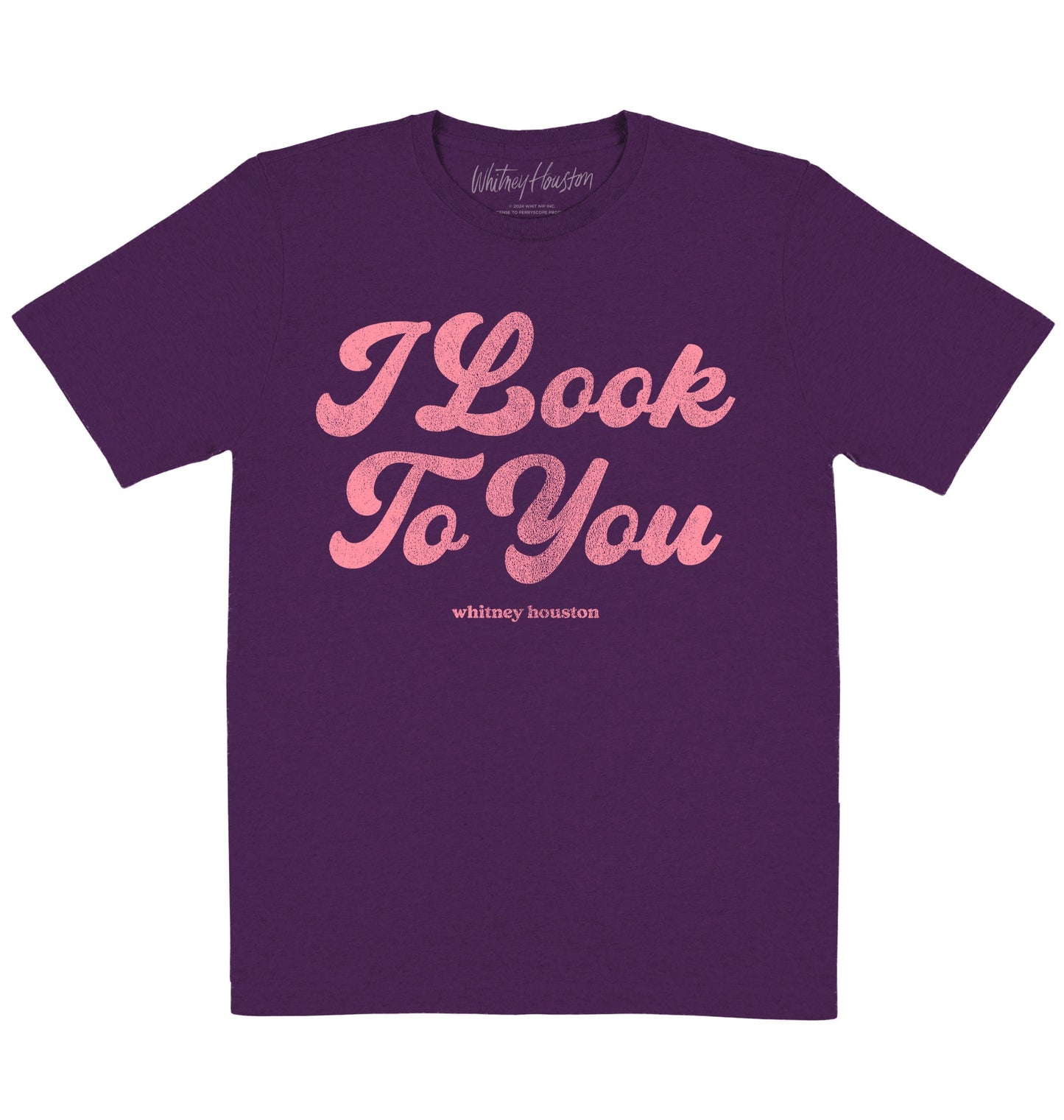 Whitney Houston | I Look To You | Official Artist T-shirt