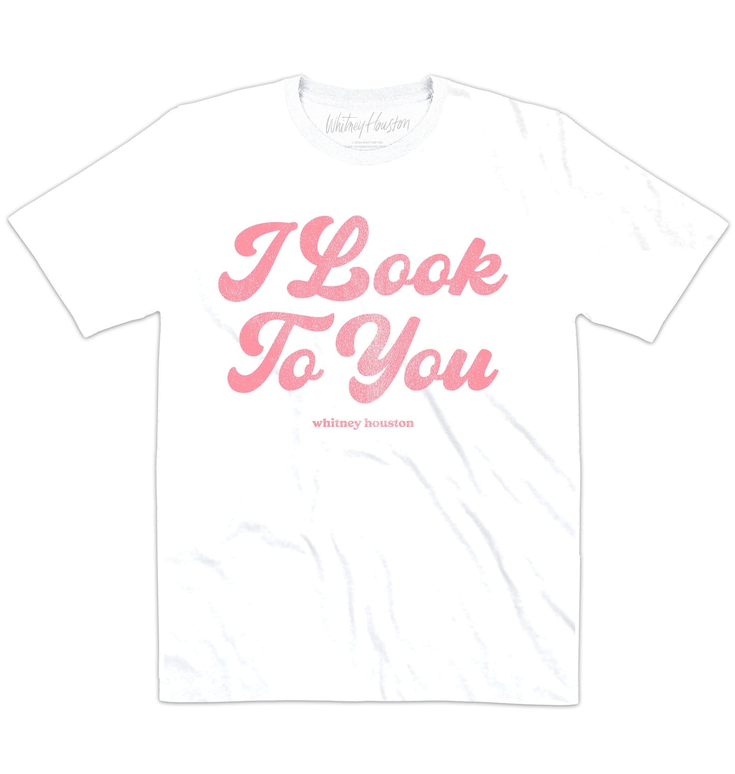 Whitney Houston | I Look To You | Official Artist T-shirt