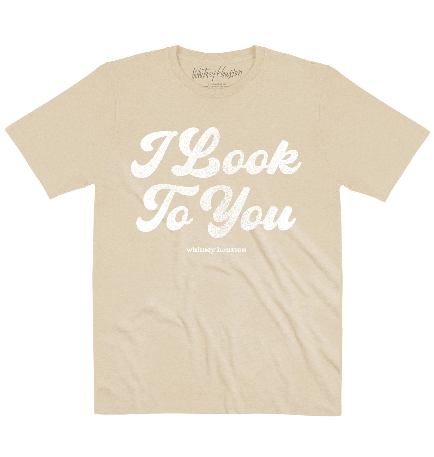 Whitney Houston | I Look To You 2 | Official Artist T-shirt