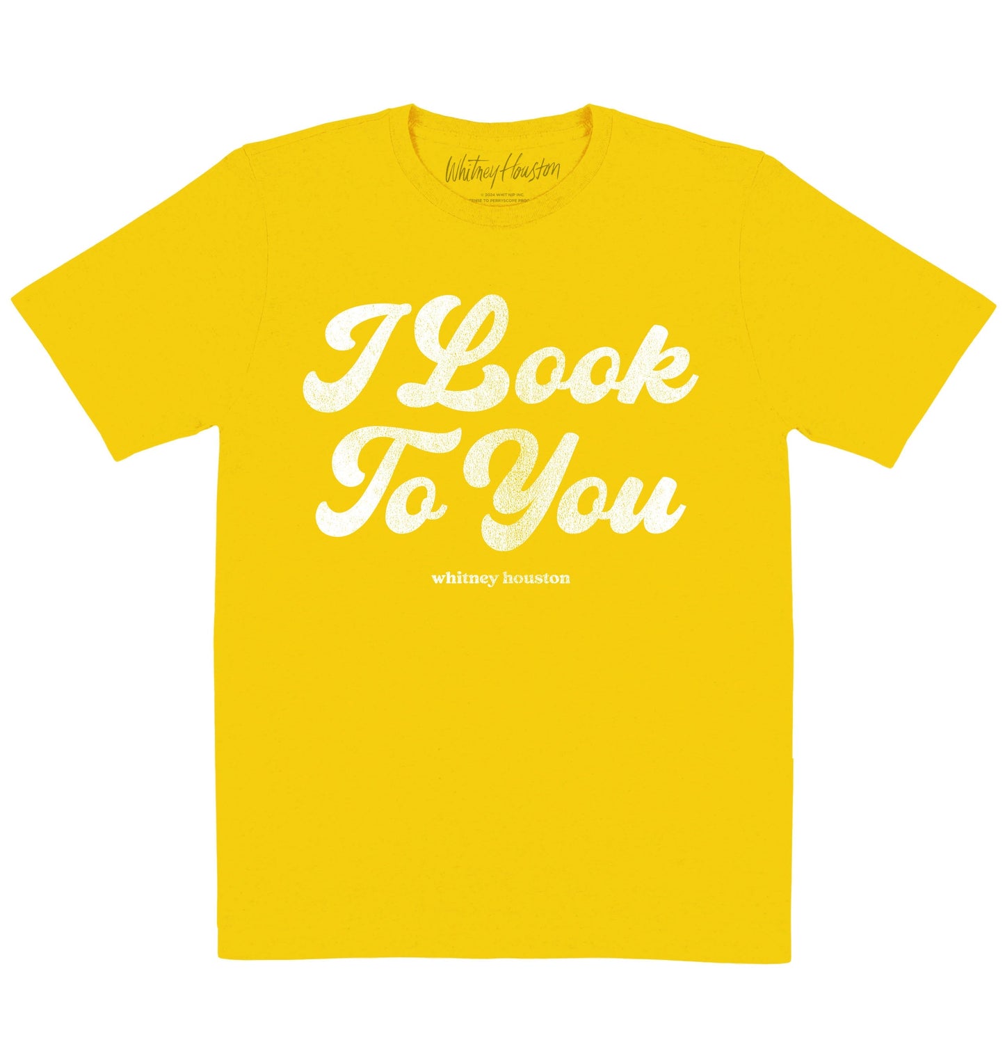 Whitney Houston | I Look To You 2 | Official Artist T-shirt