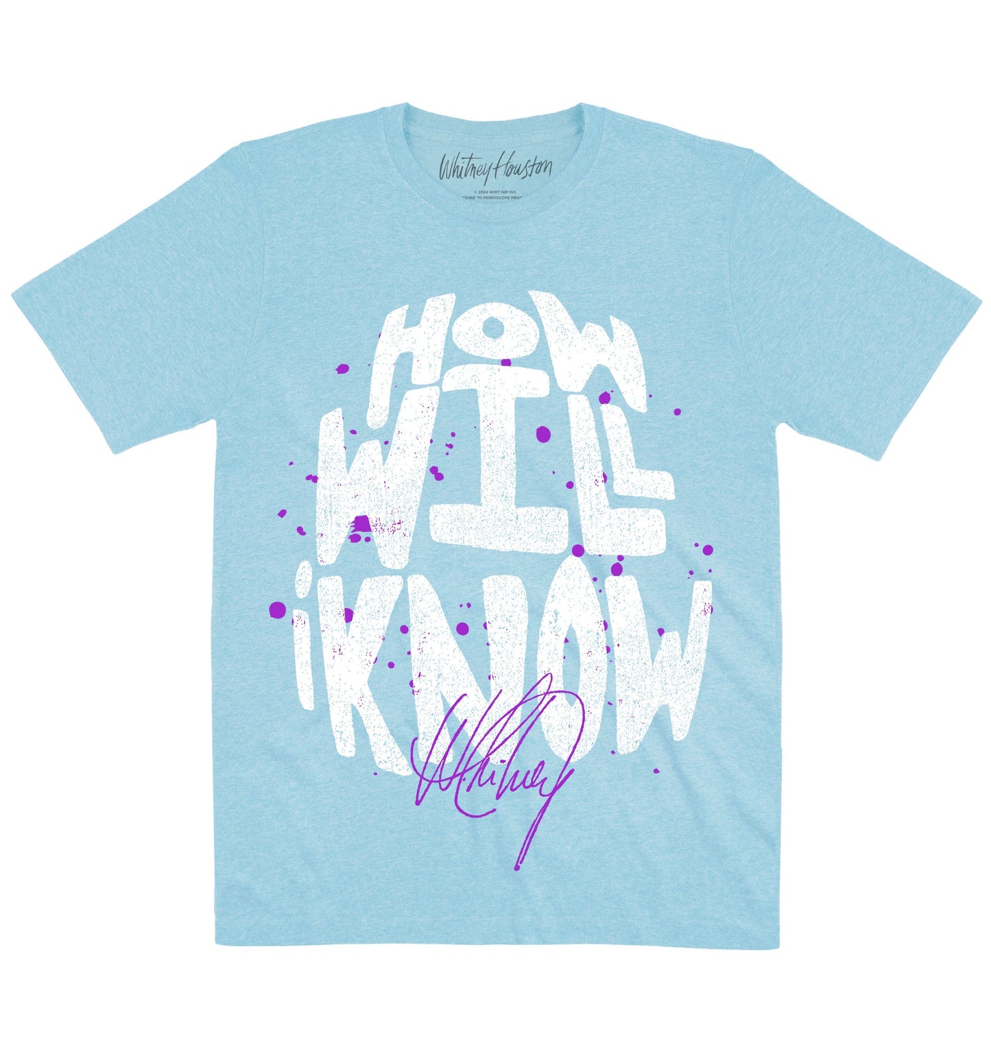 Whitney Houston | How Will I Know 2 | Official Artist T-shirt